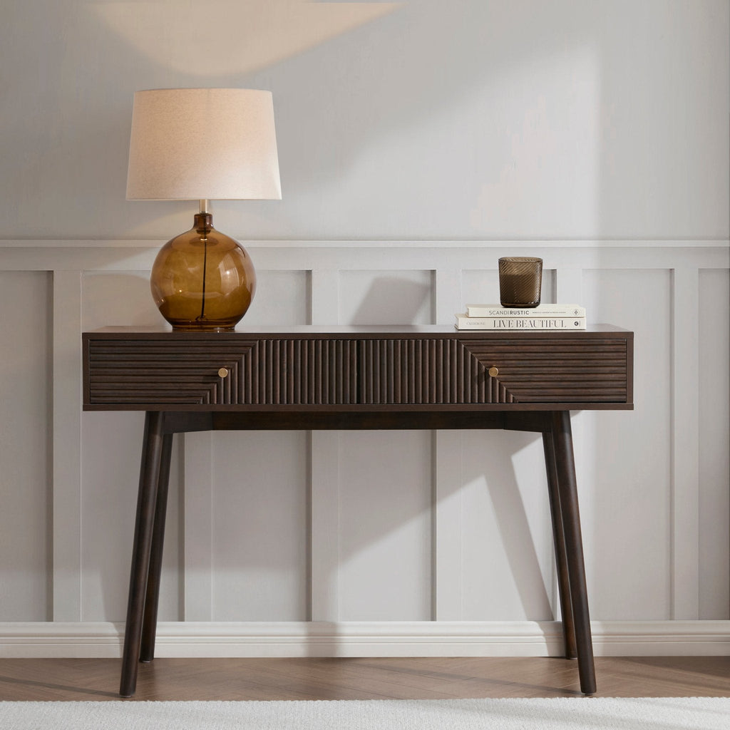 Dora Dressing Table Console - Walnut