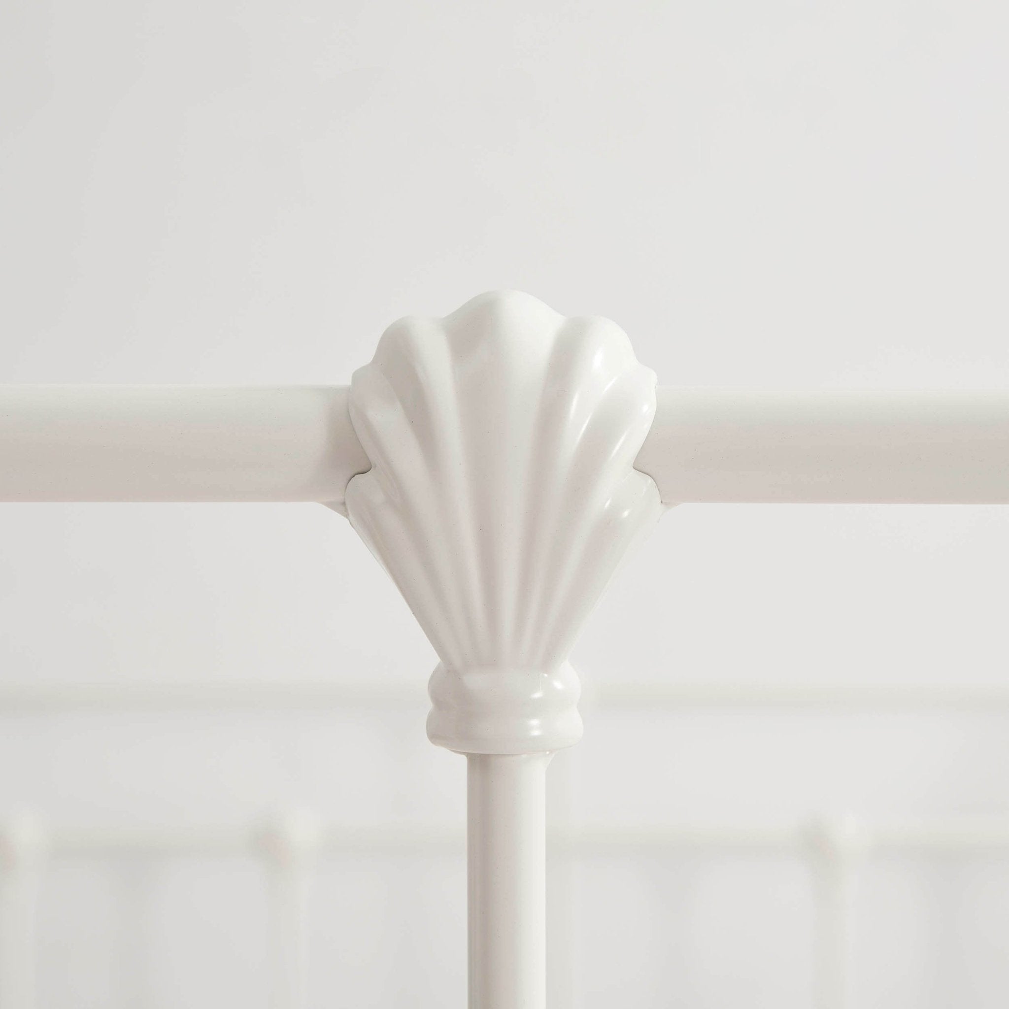 Dorset Metal Bed Frame - White