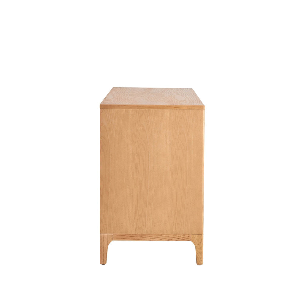 Elena Ash 6 Drawer Chest - Light Wood