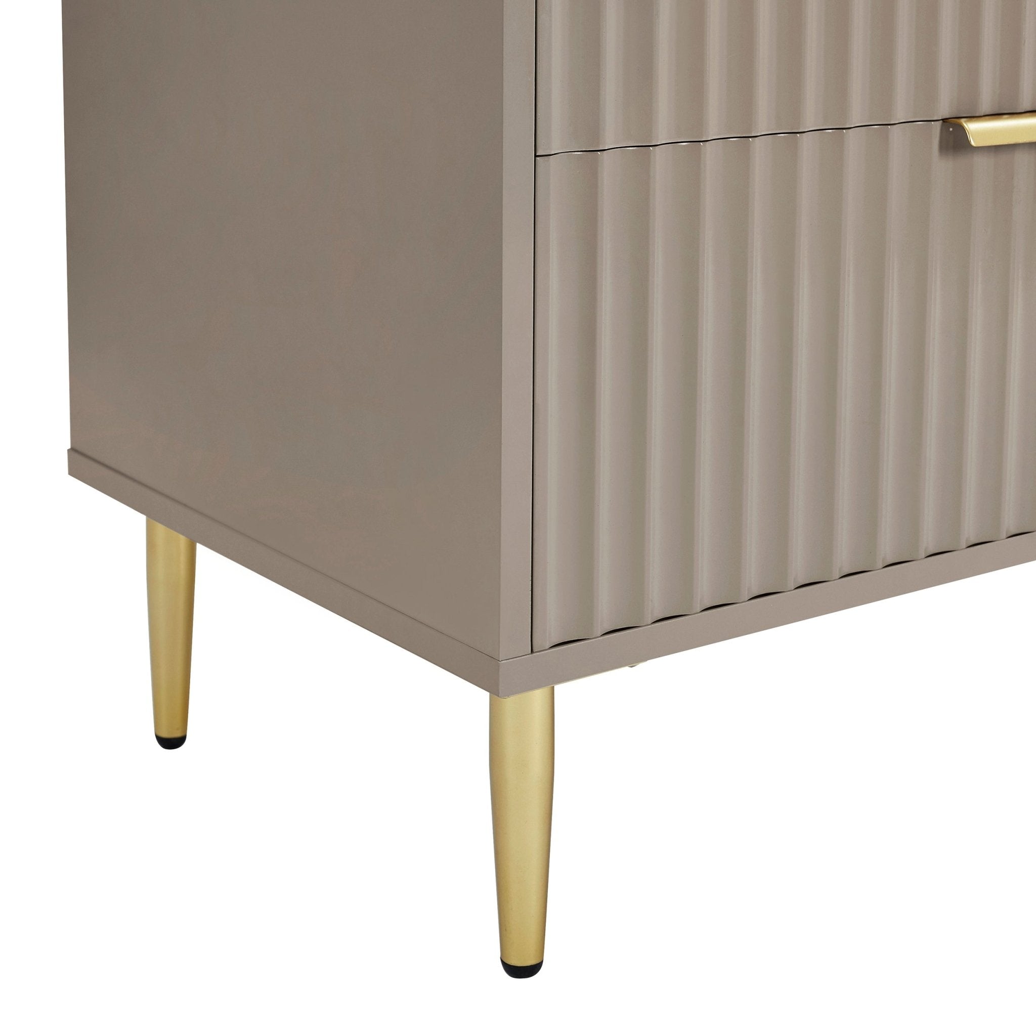 Evie Large Sideboard - Taupe