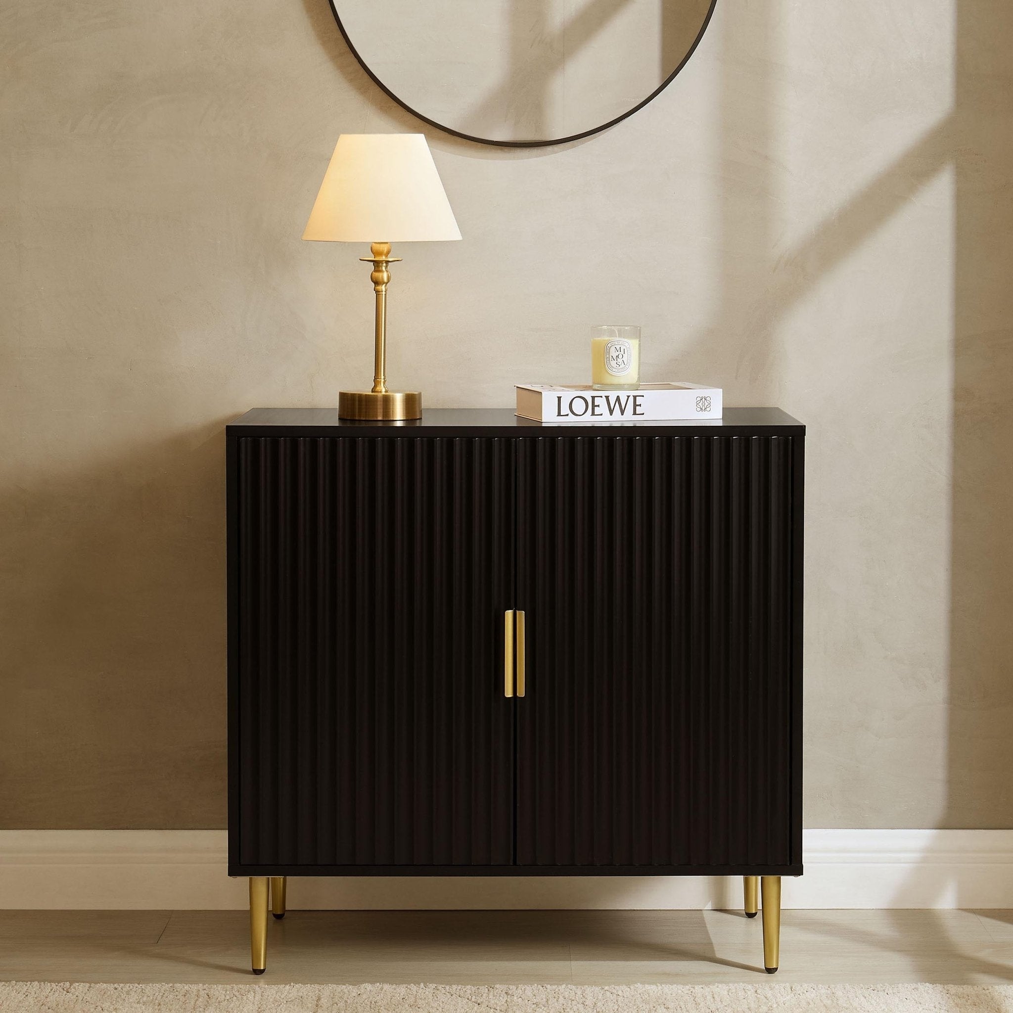 Evie Small Sideboard - Black
