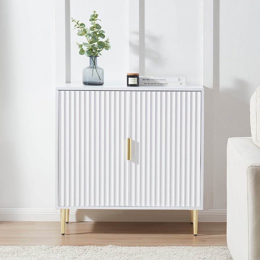 Evie Small Sideboard - Warm White