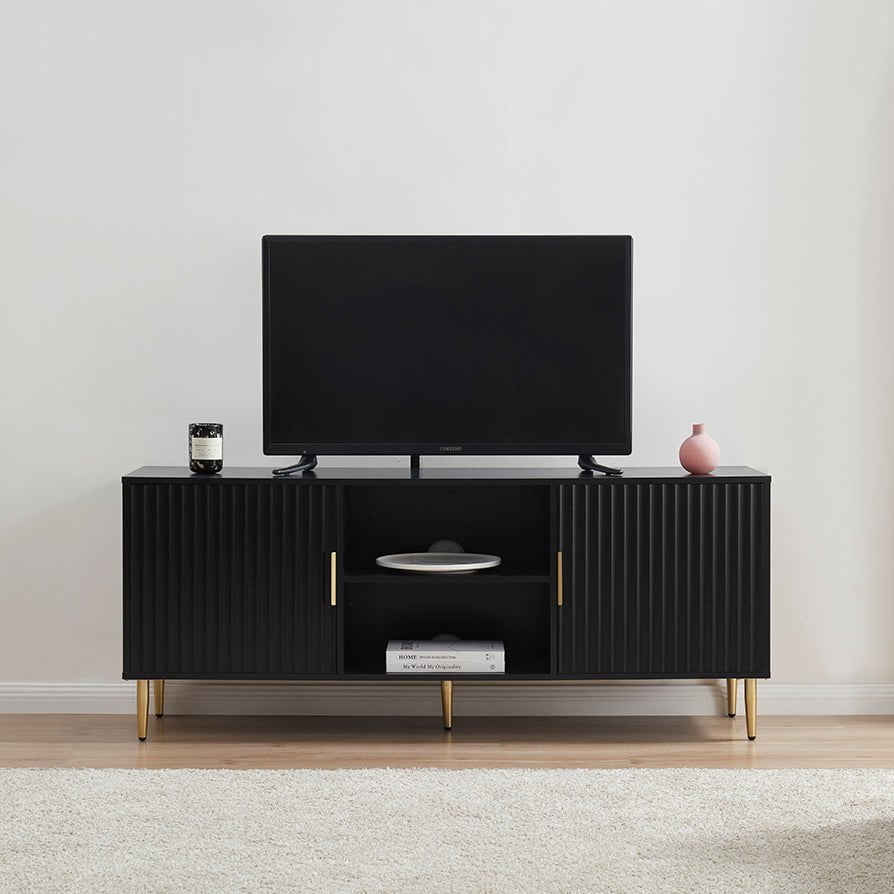 Evie TV Unit for TVs up to 65" - Black