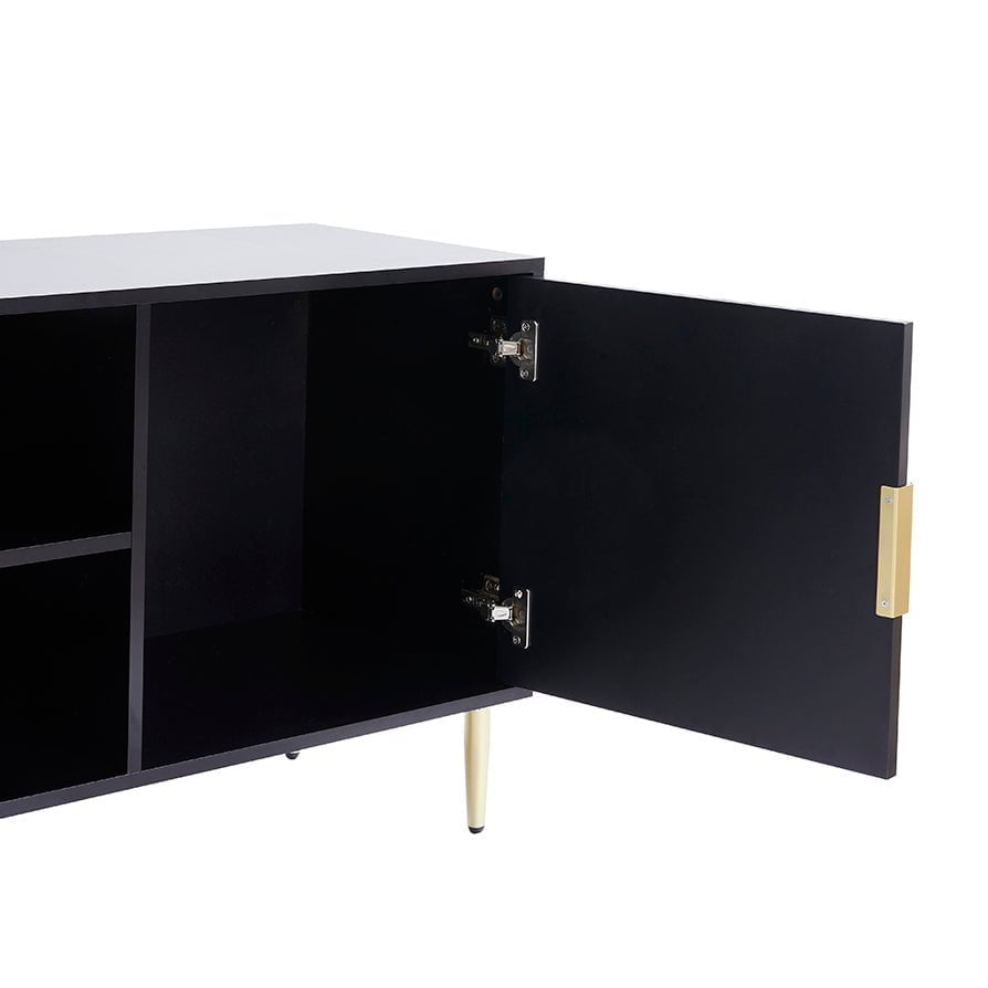 Evie TV Unit for TVs up to 65" - Black