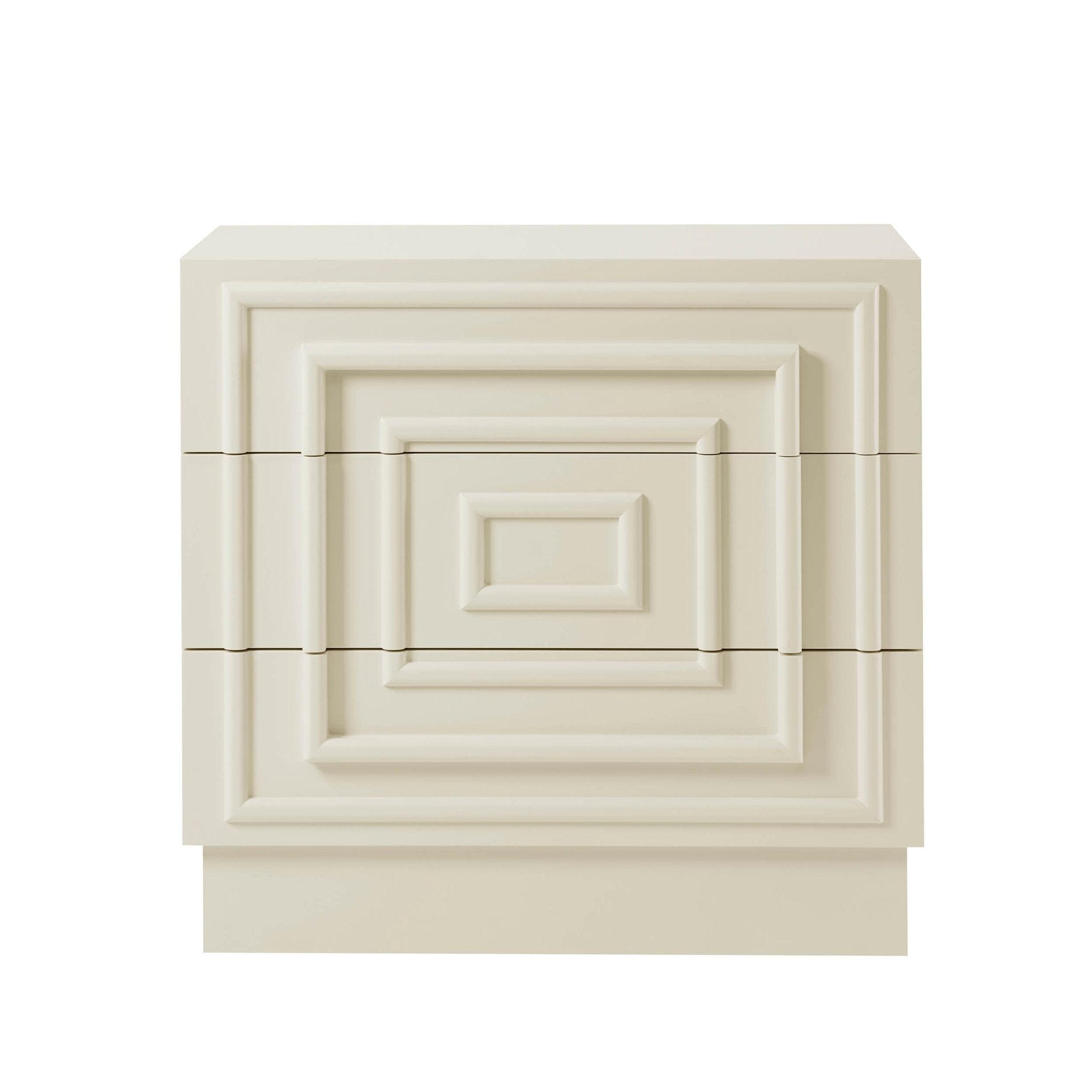Harlow 3 Drawer Chest - Cream