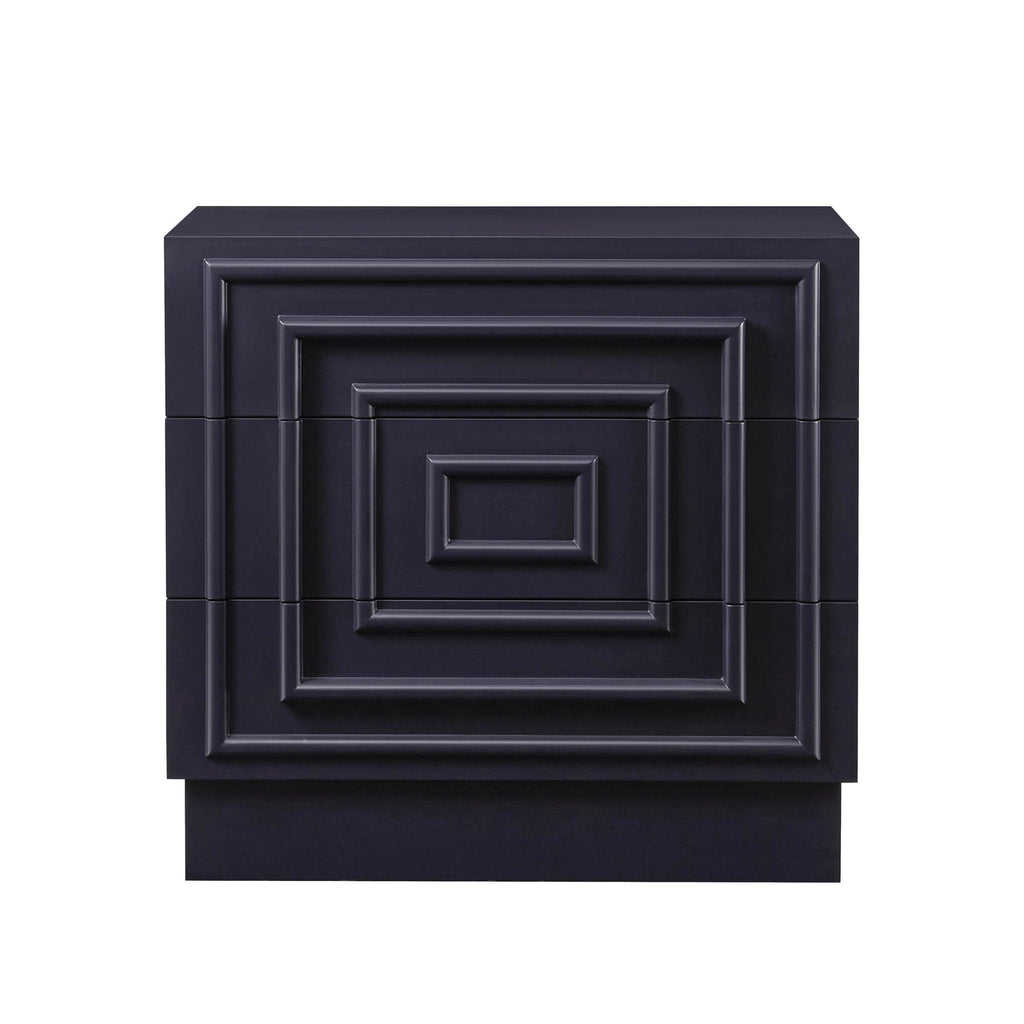 Harlow 3 Drawer  Chest - Midnight