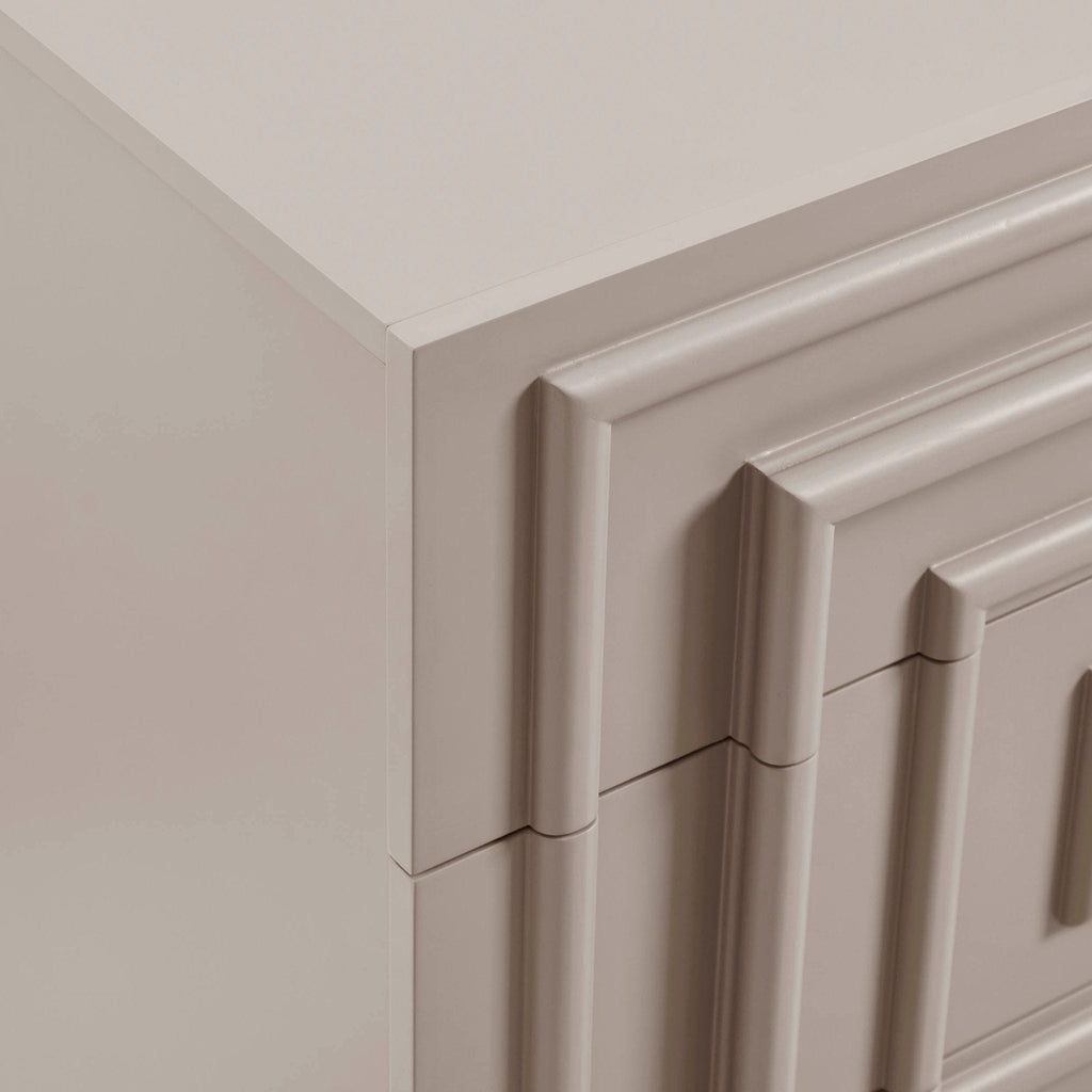 Harlow 3 Drawer Chest - Taupe