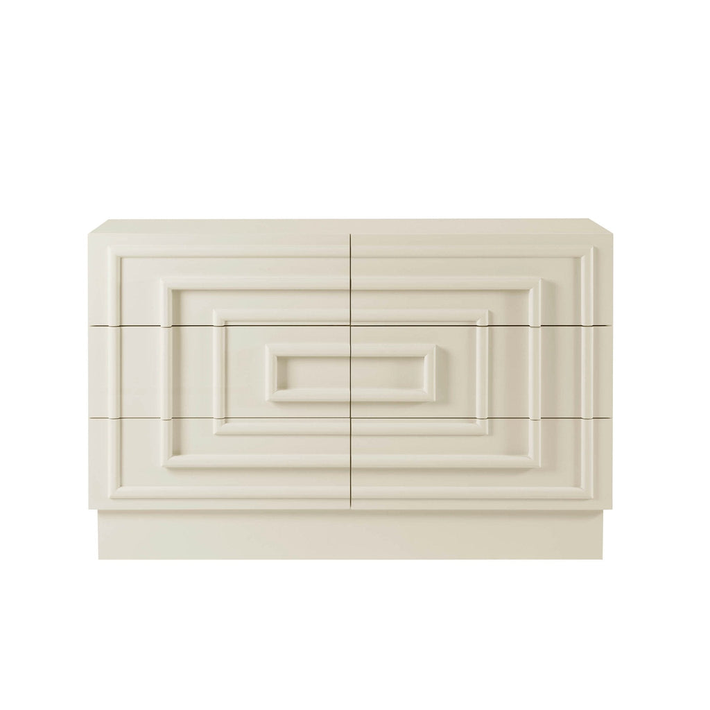 Harlow 6 Drawer Chest - Cream