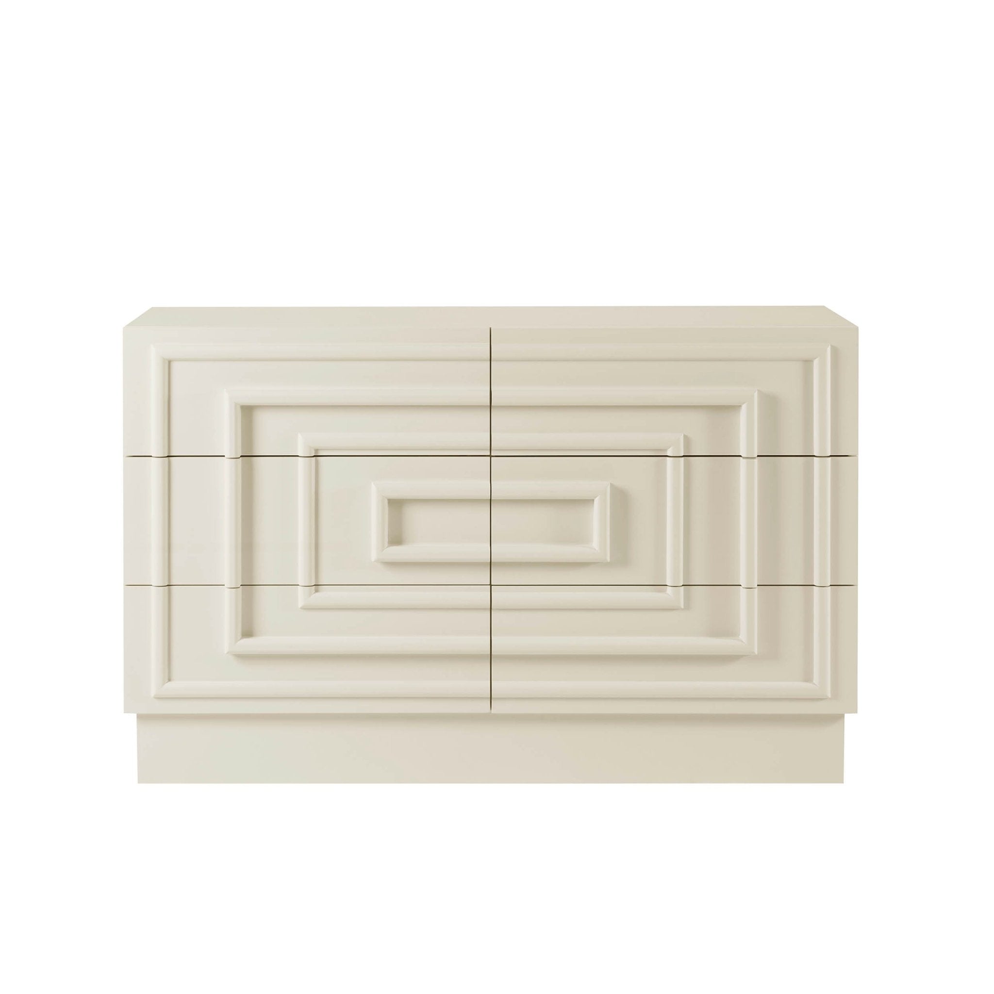 Harlow 6 Drawer Chest - Cream