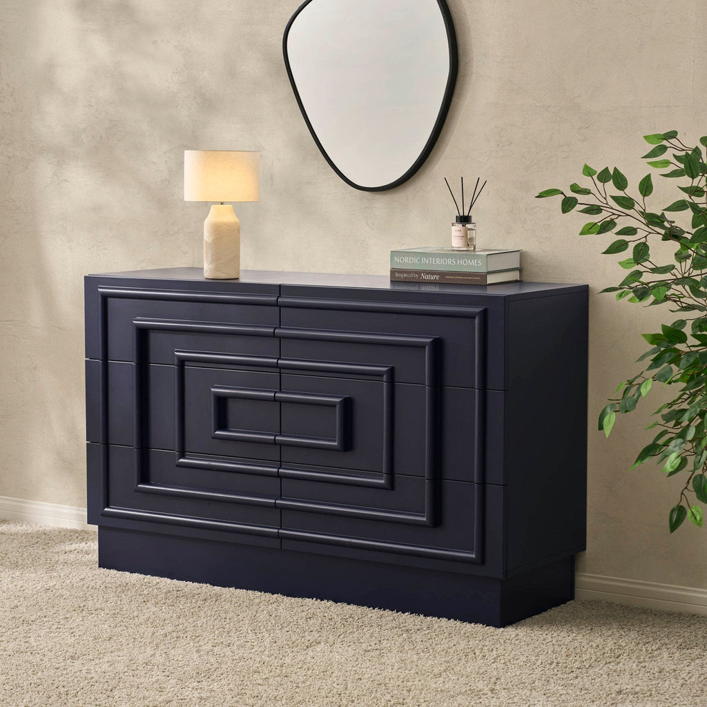 Harlow 6 Drawer Chest - Midnight