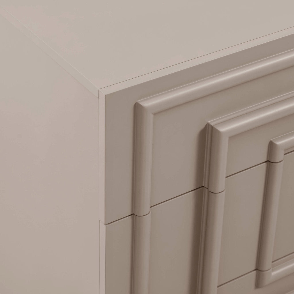 Harlow 6 Drawer Chest - Taupe