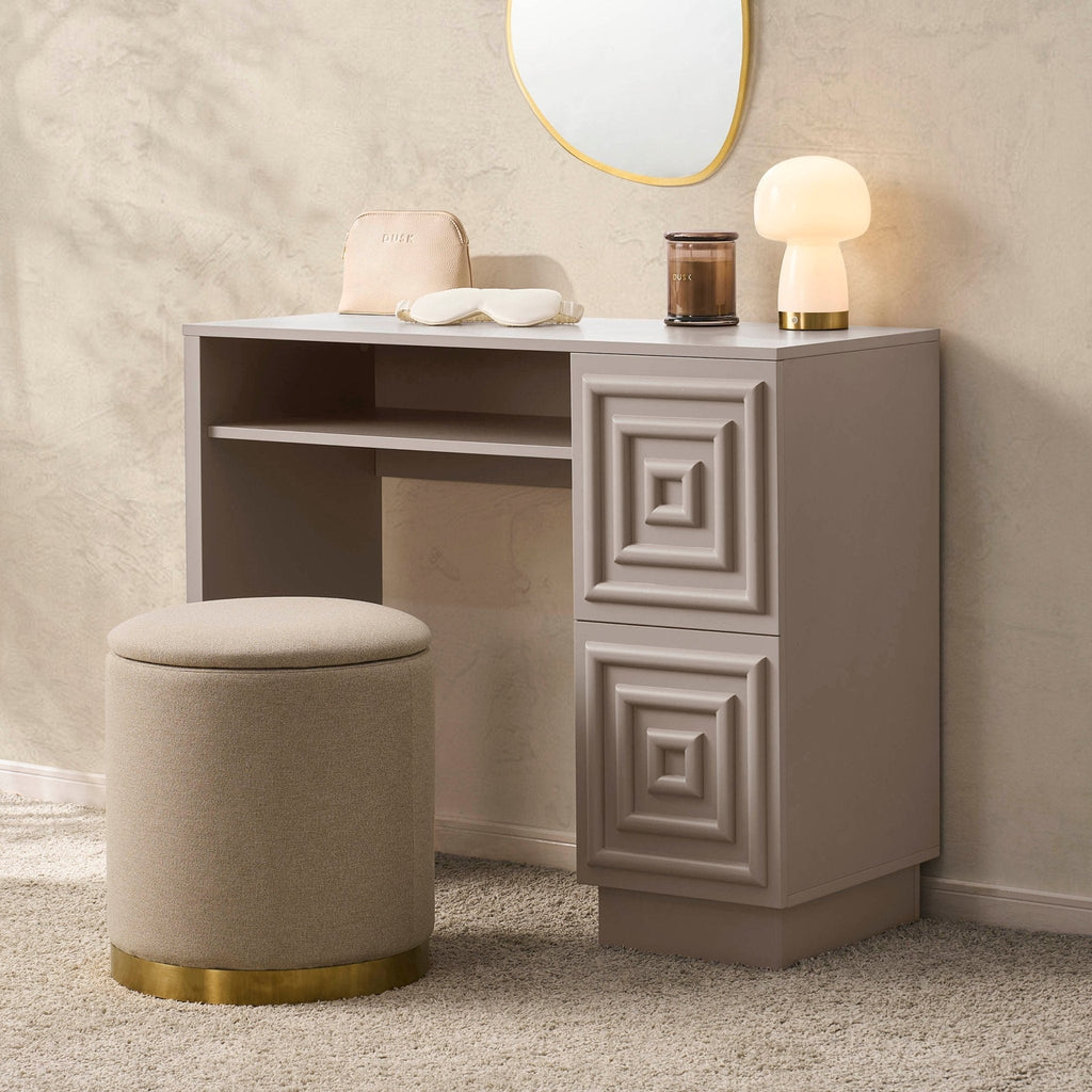 Harlow Dressing Table - Taupe