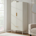 Hattie 2 Door Wardrobe with Drawer - Warm White
