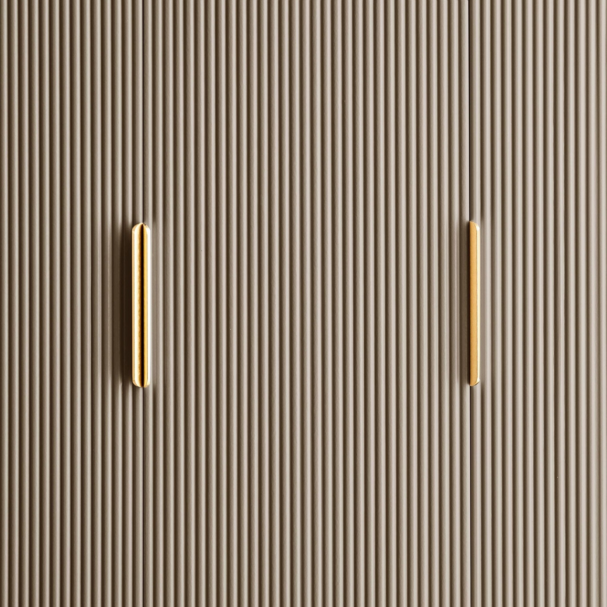 Hattie 3 Door Wardrobe - Taupe
