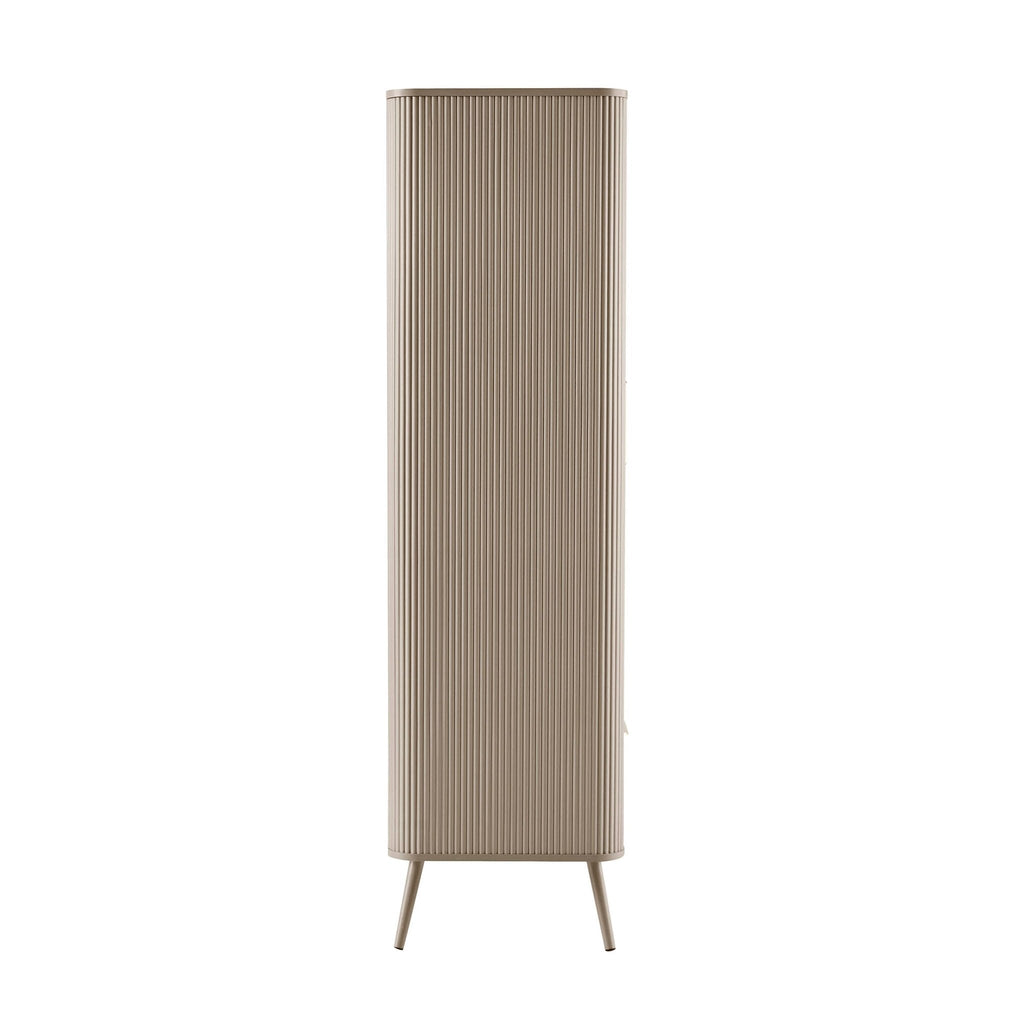 Hattie 3 Door Wardrobe - Taupe