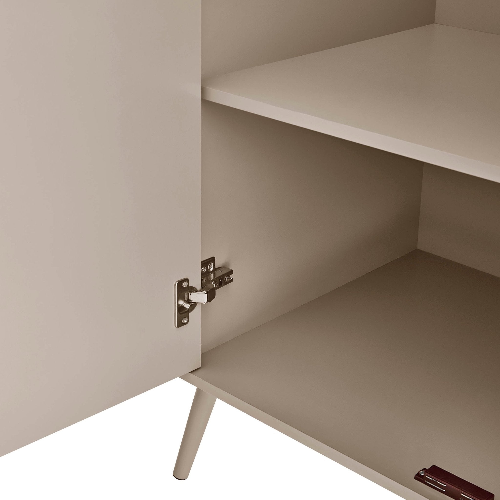 Hattie 3 Door Wardrobe - Taupe