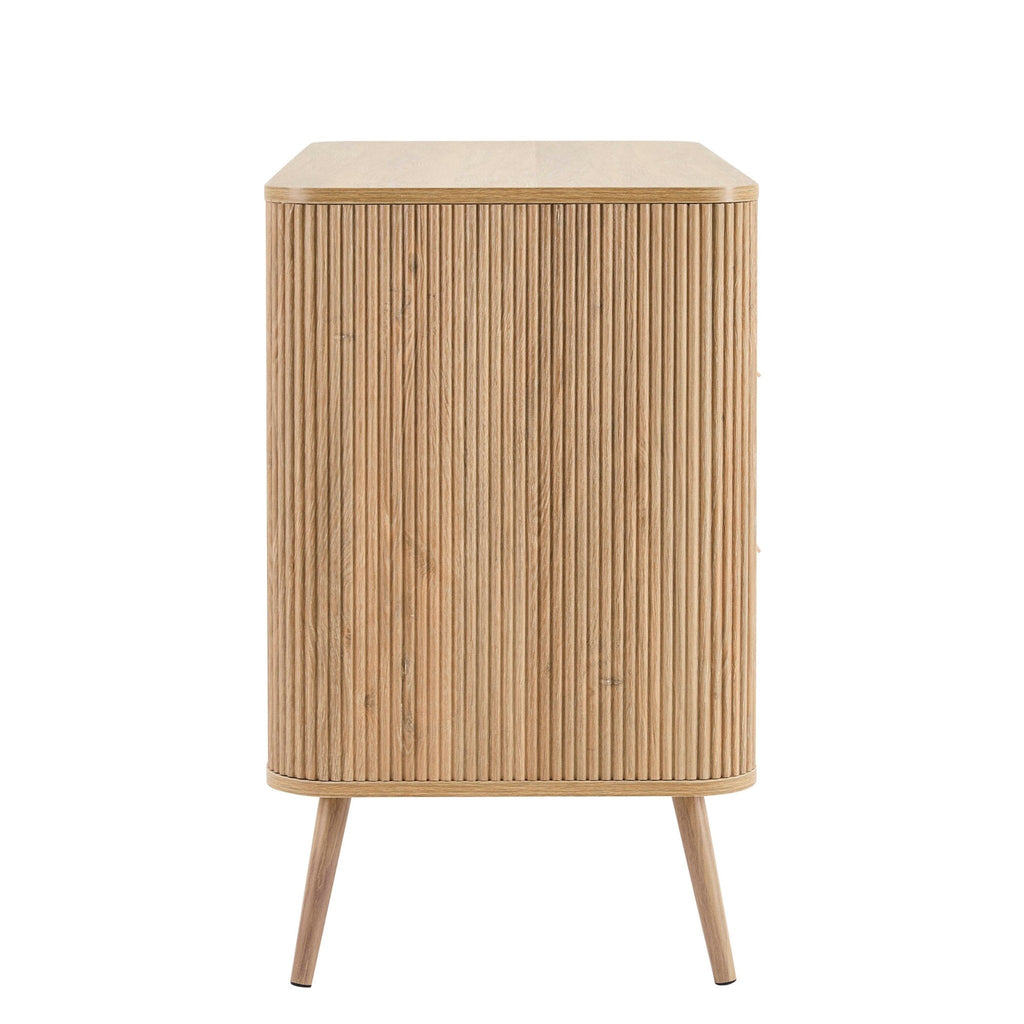 Hattie 3 Drawer Large Chest - Light Wood