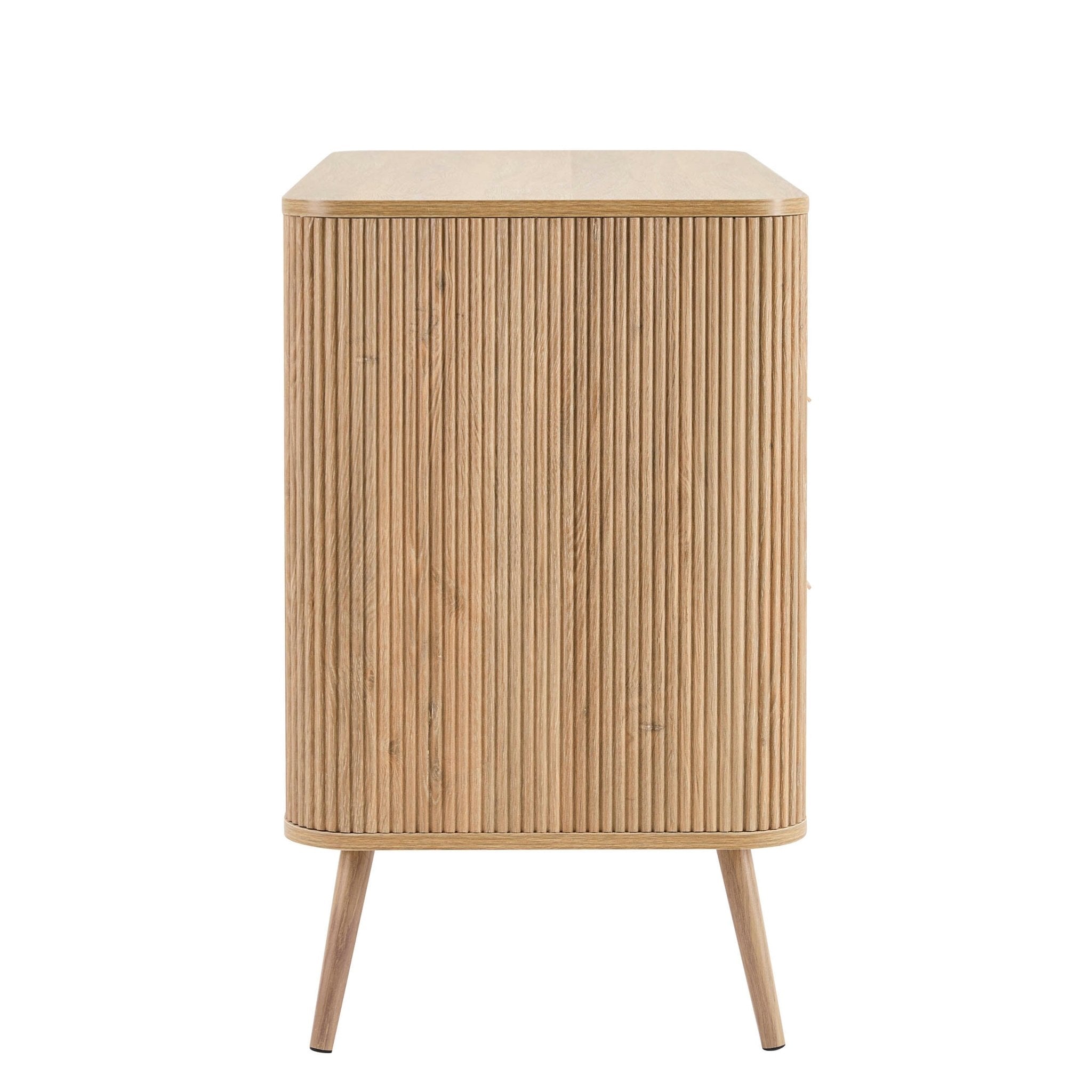 Hattie 3 Drawer Large Chest - Light Wood