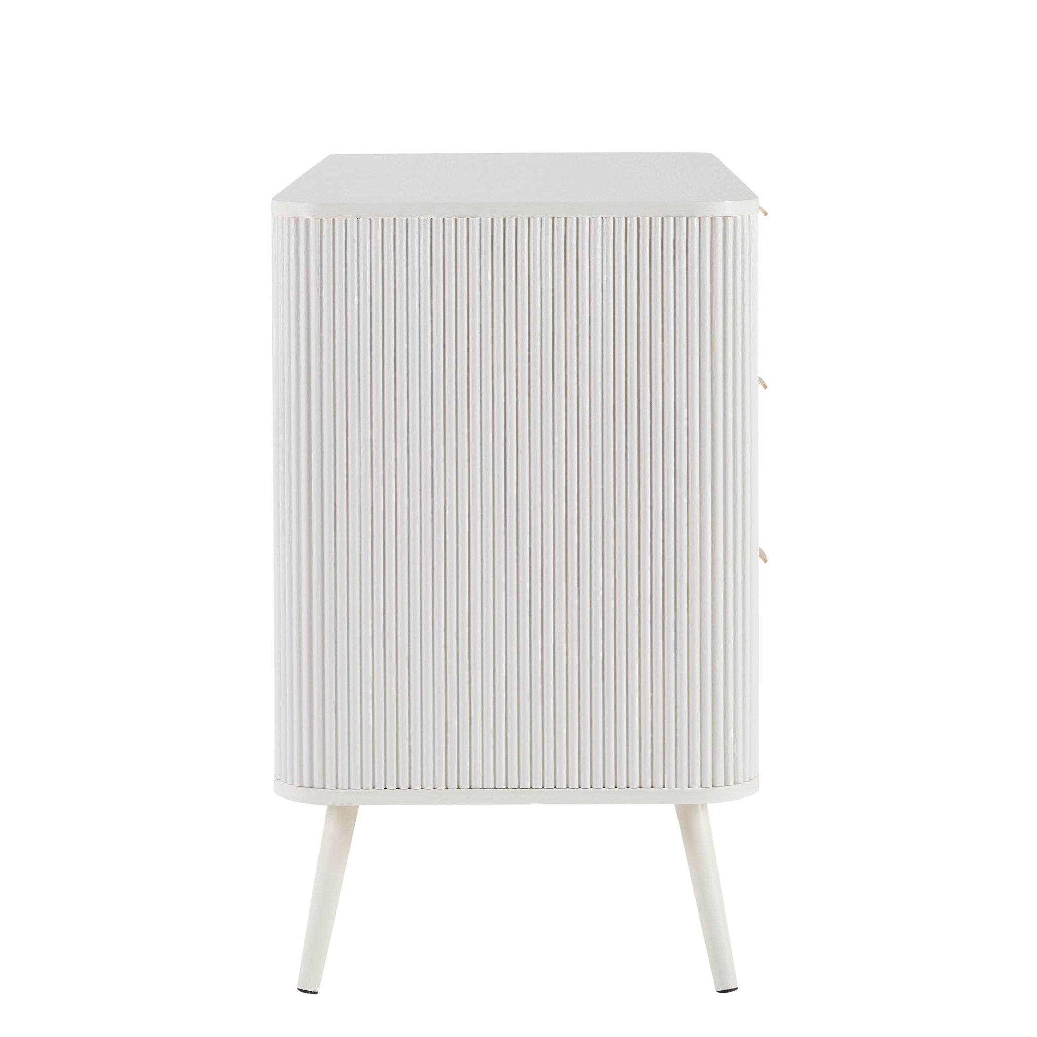 Hattie 3 Drawer Large Chest - Warm White