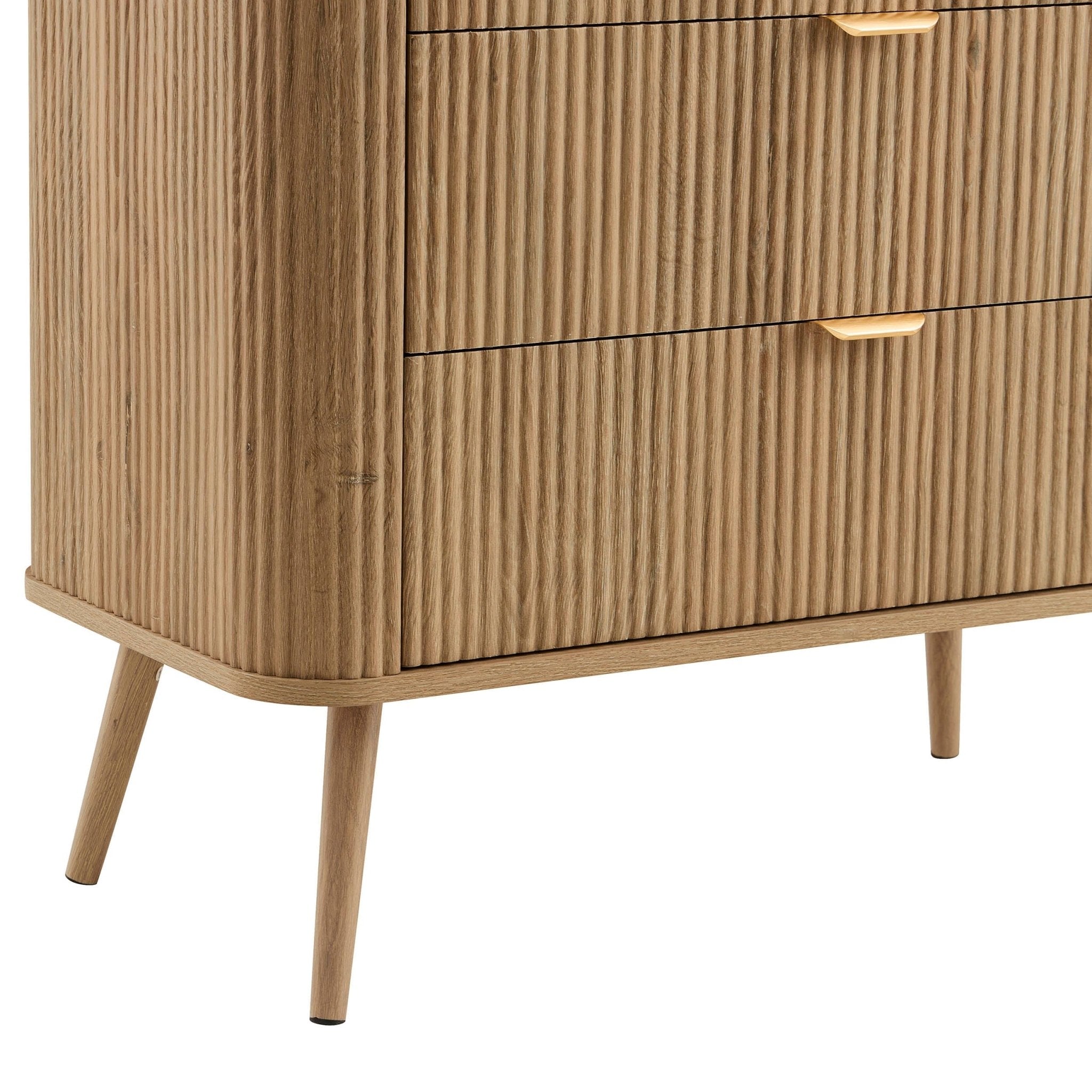 Hattie 3 Drawer Small Chest - Light Wood