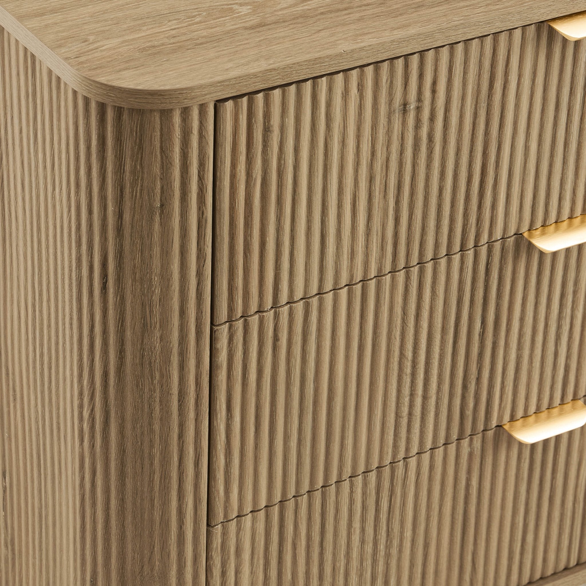 Hattie 3 Drawer Small Chest - Light Wood