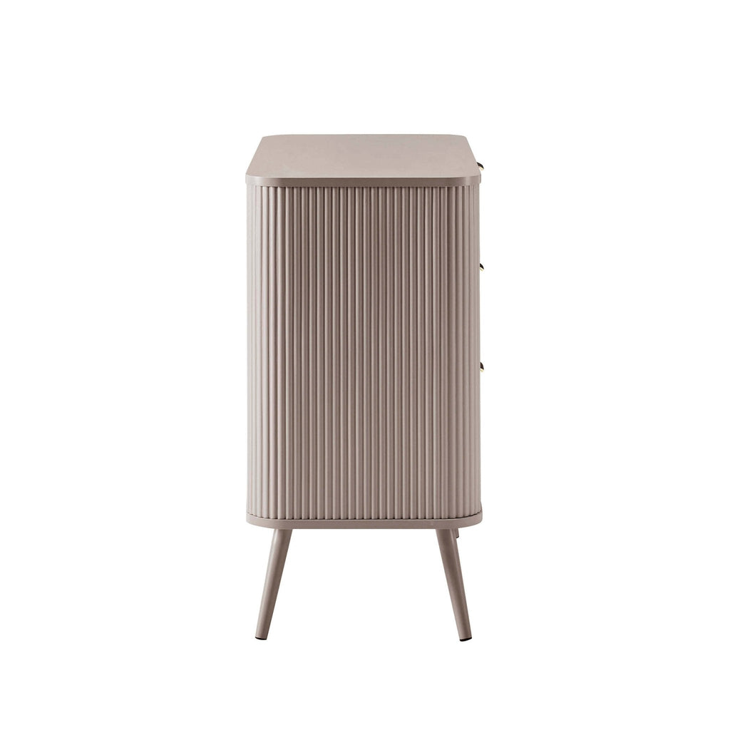 Hattie 3 Drawer Small Chest - Taupe