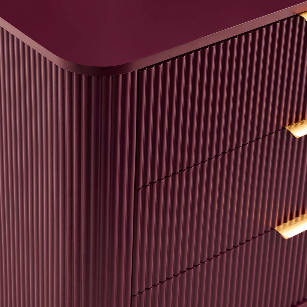 Hattie 3 Drawer Small Chest - Tawny Port