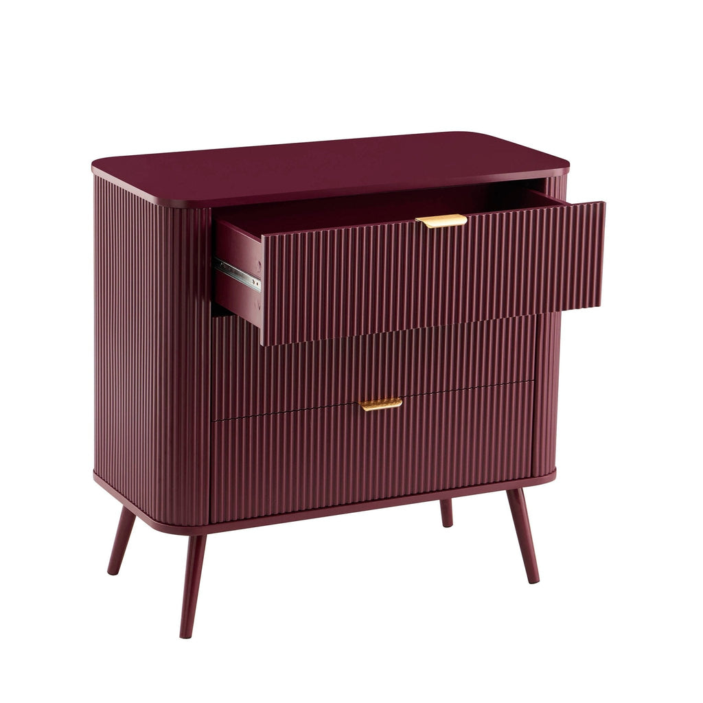 Hattie 3 Drawer Small Chest - Tawny Port