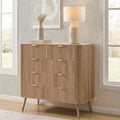 Hattie 5 Drawer Chest - Light Wood