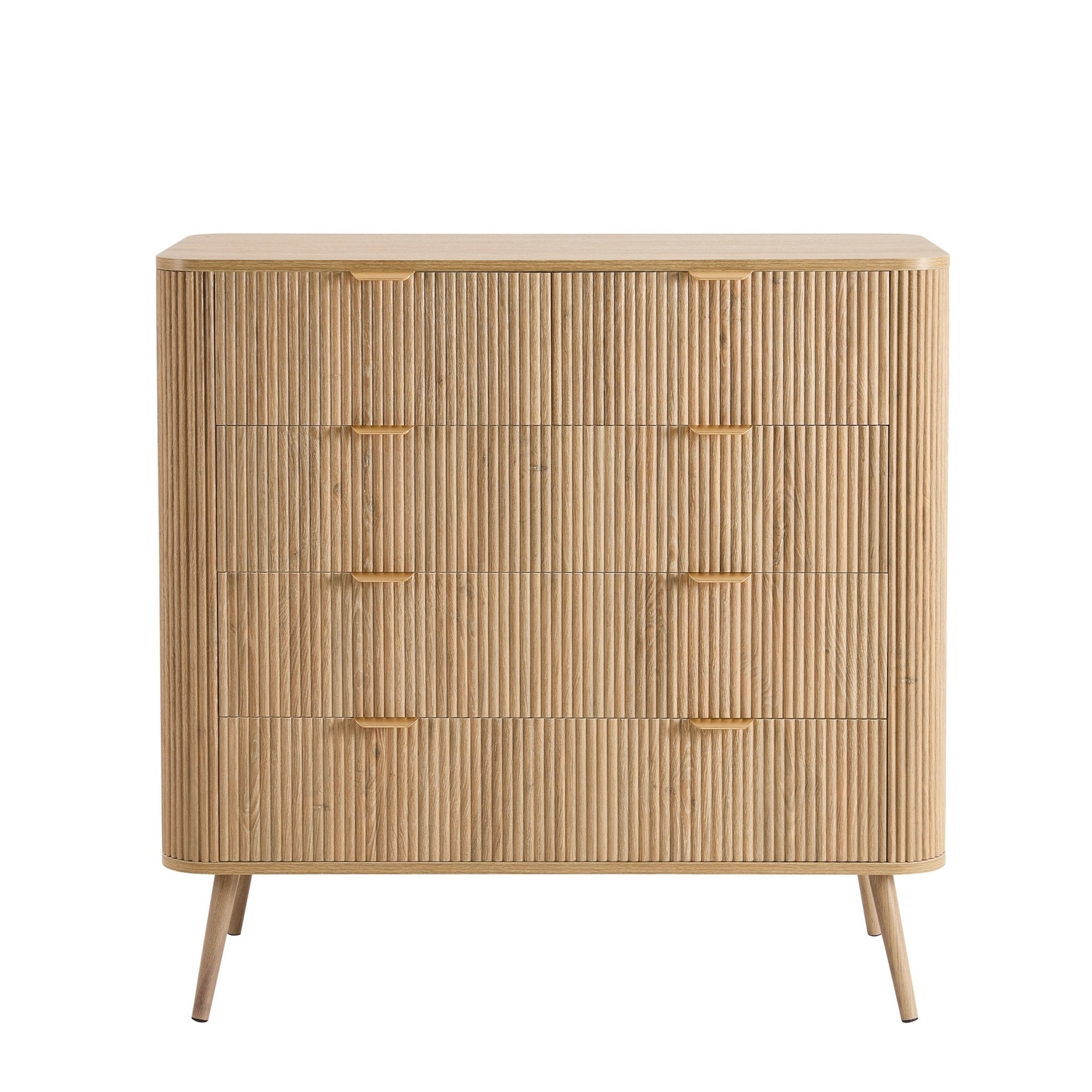 Hattie 5 Drawer Chest - Light Wood
