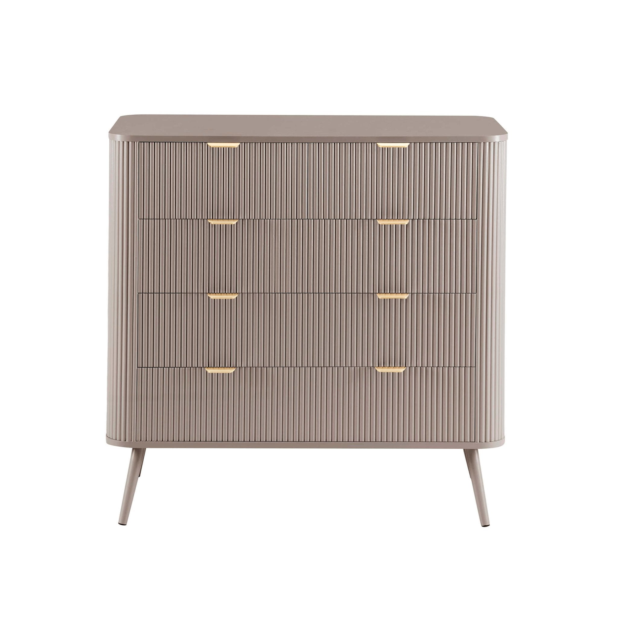 Hattie 5 Drawer Chest - Taupe