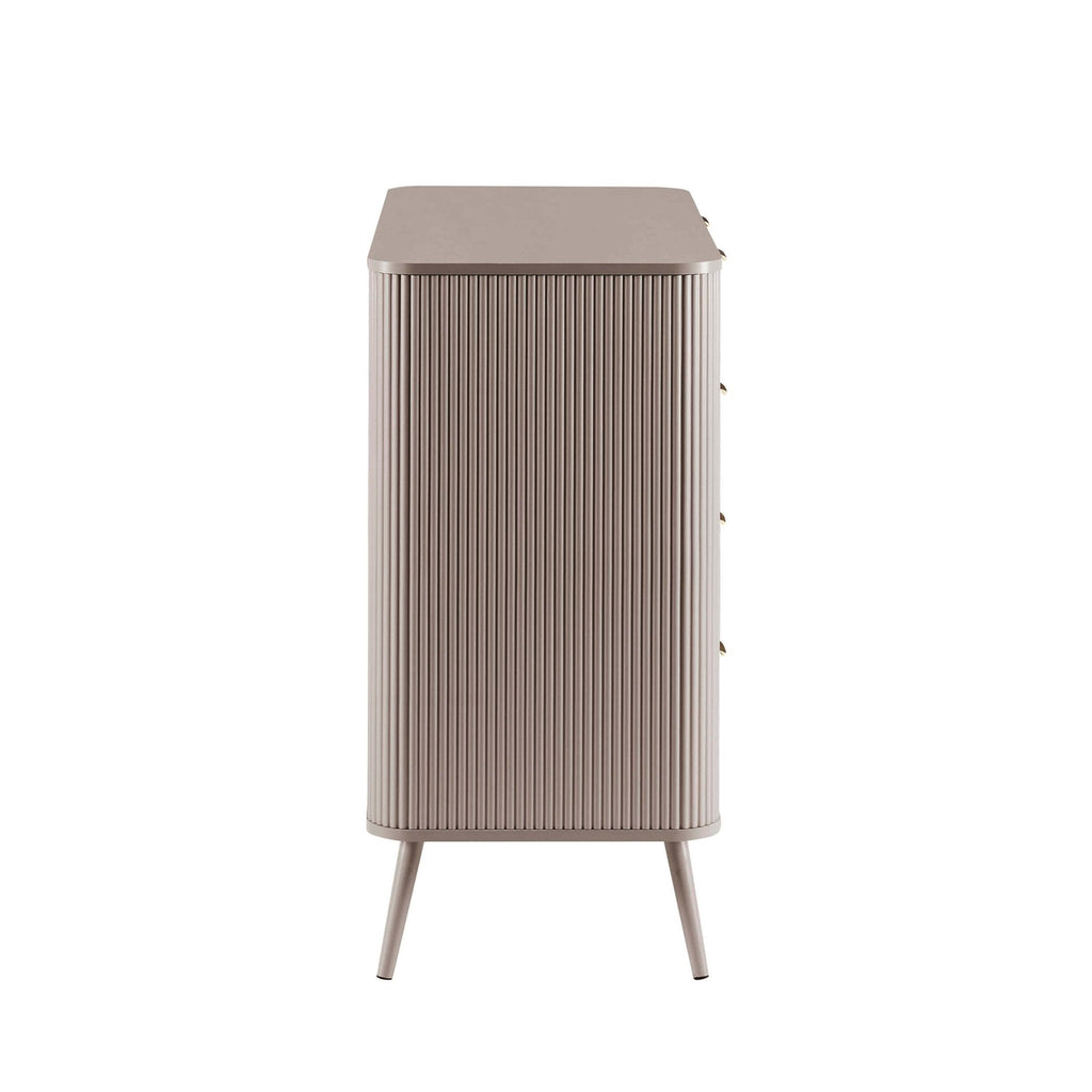 Hattie 5 Drawer Chest - Taupe