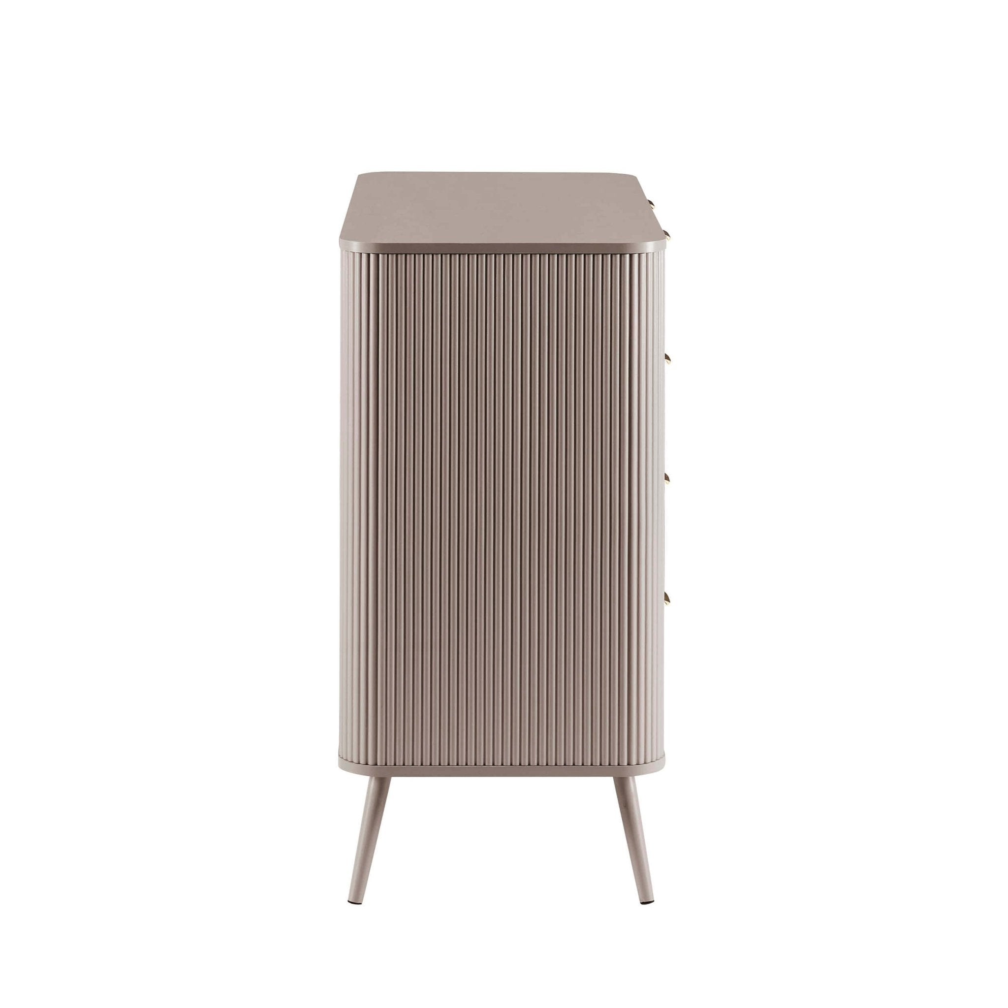 Hattie 5 Drawer Chest - Taupe