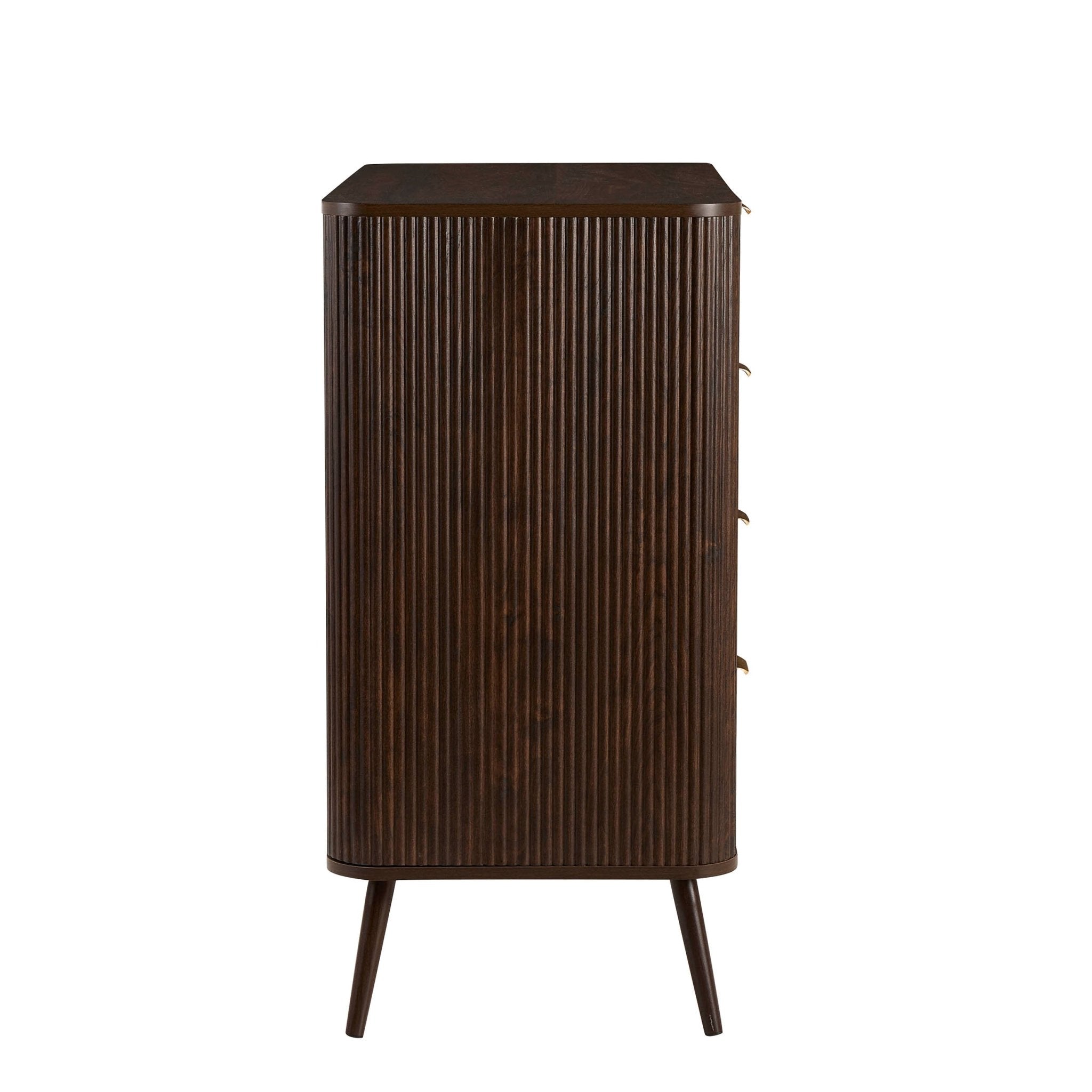 Hattie 5 Drawer Chest - Walnut