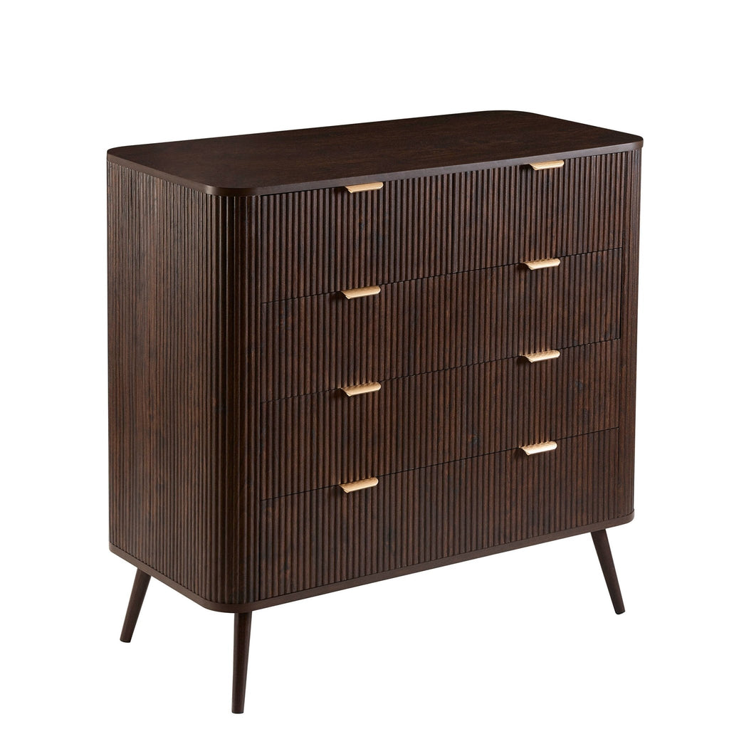 Hattie 5 Drawer Chest - Walnut