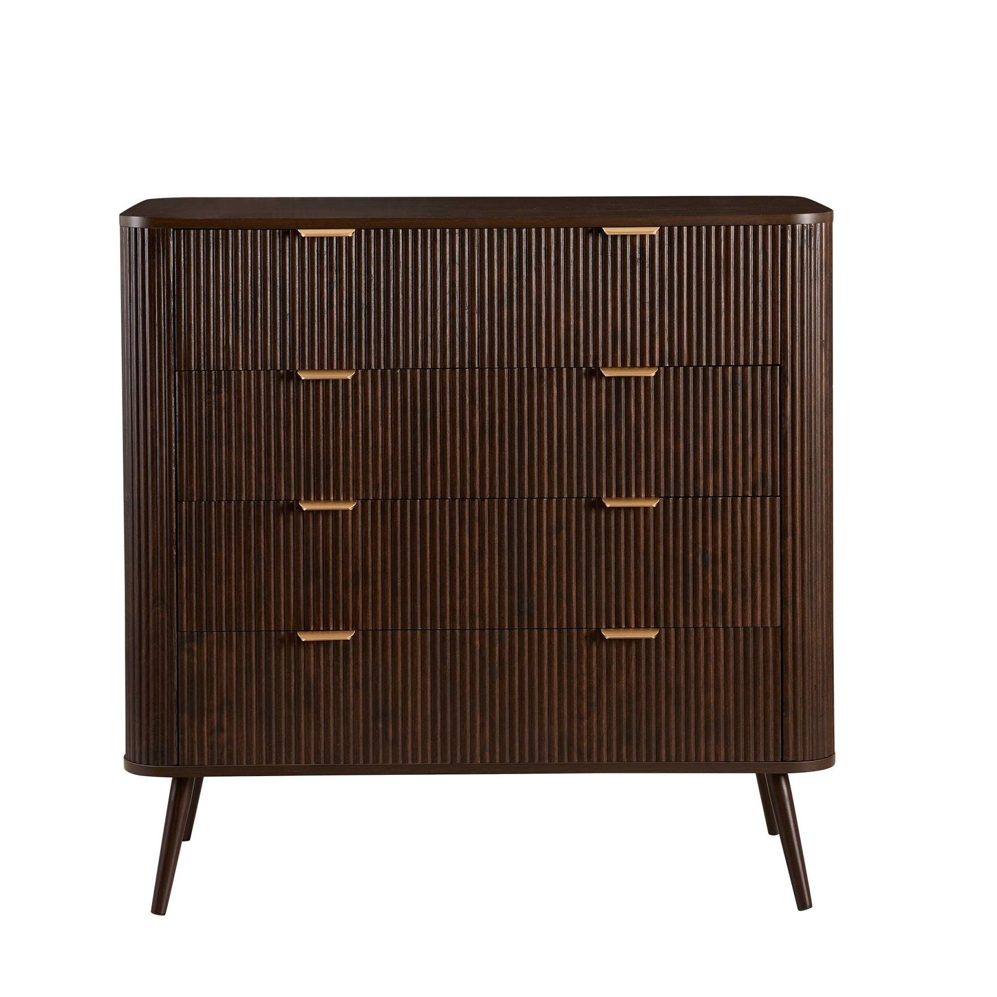 Hattie 5 Drawer Chest - Walnut