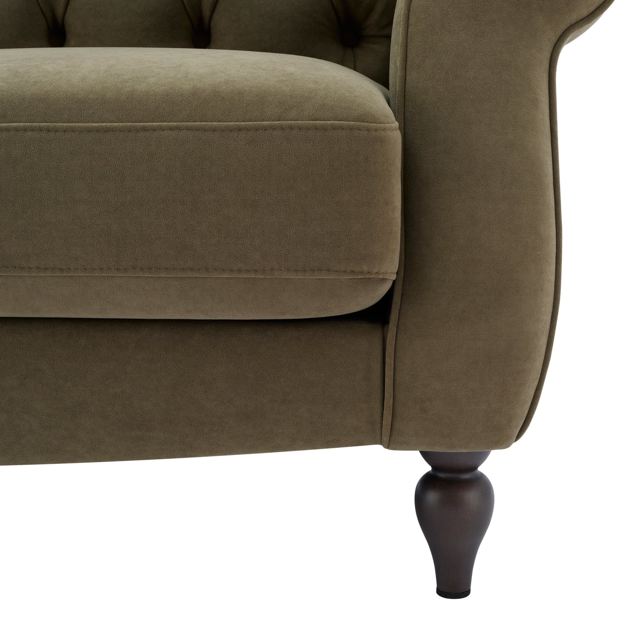 Hebden 2 Seater Sofa - Olive Green
