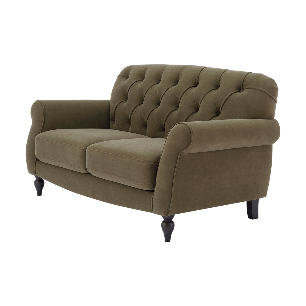 Hebden 2 Seater Sofa - Olive Green