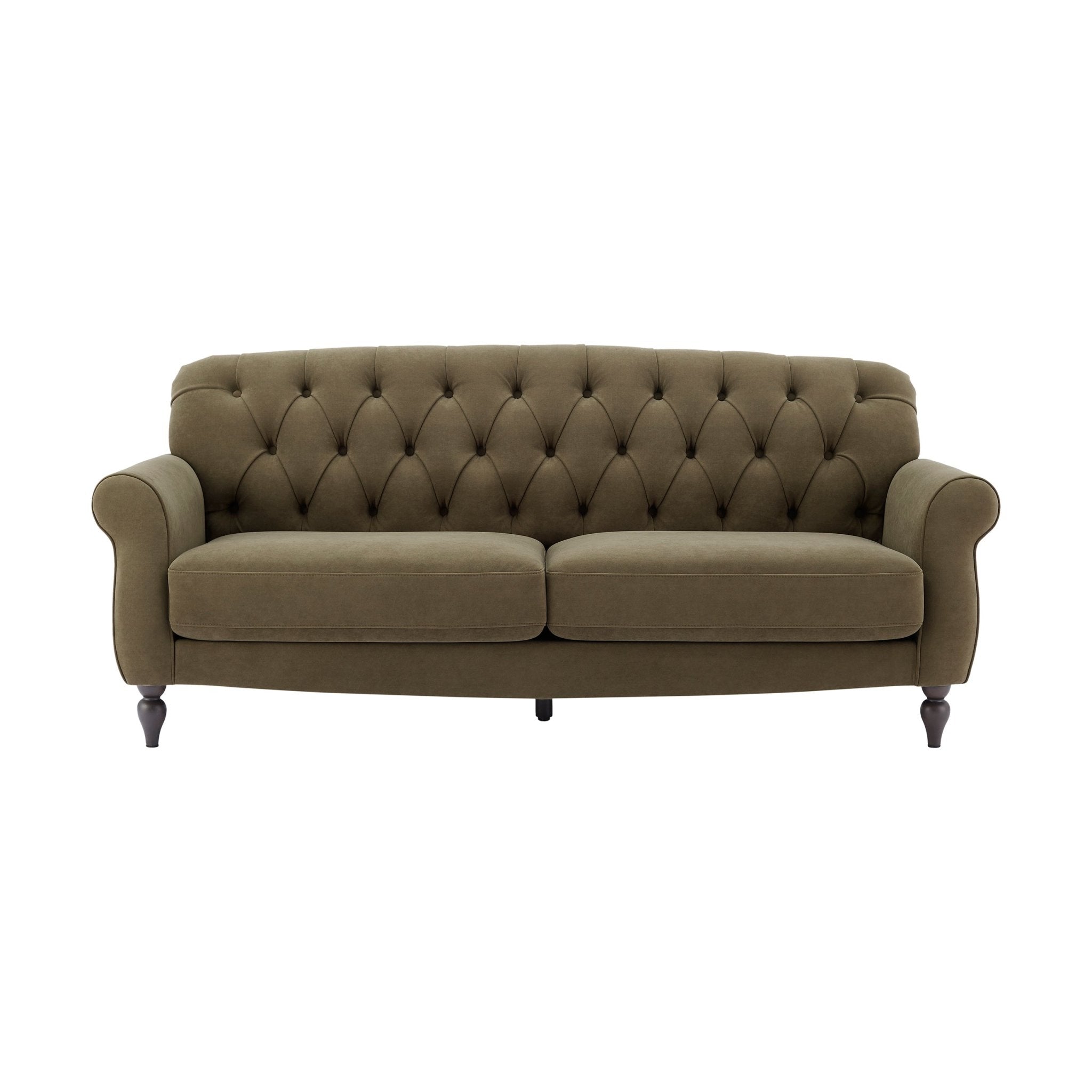 Hebden 3 Seater Sofa - Olive Green