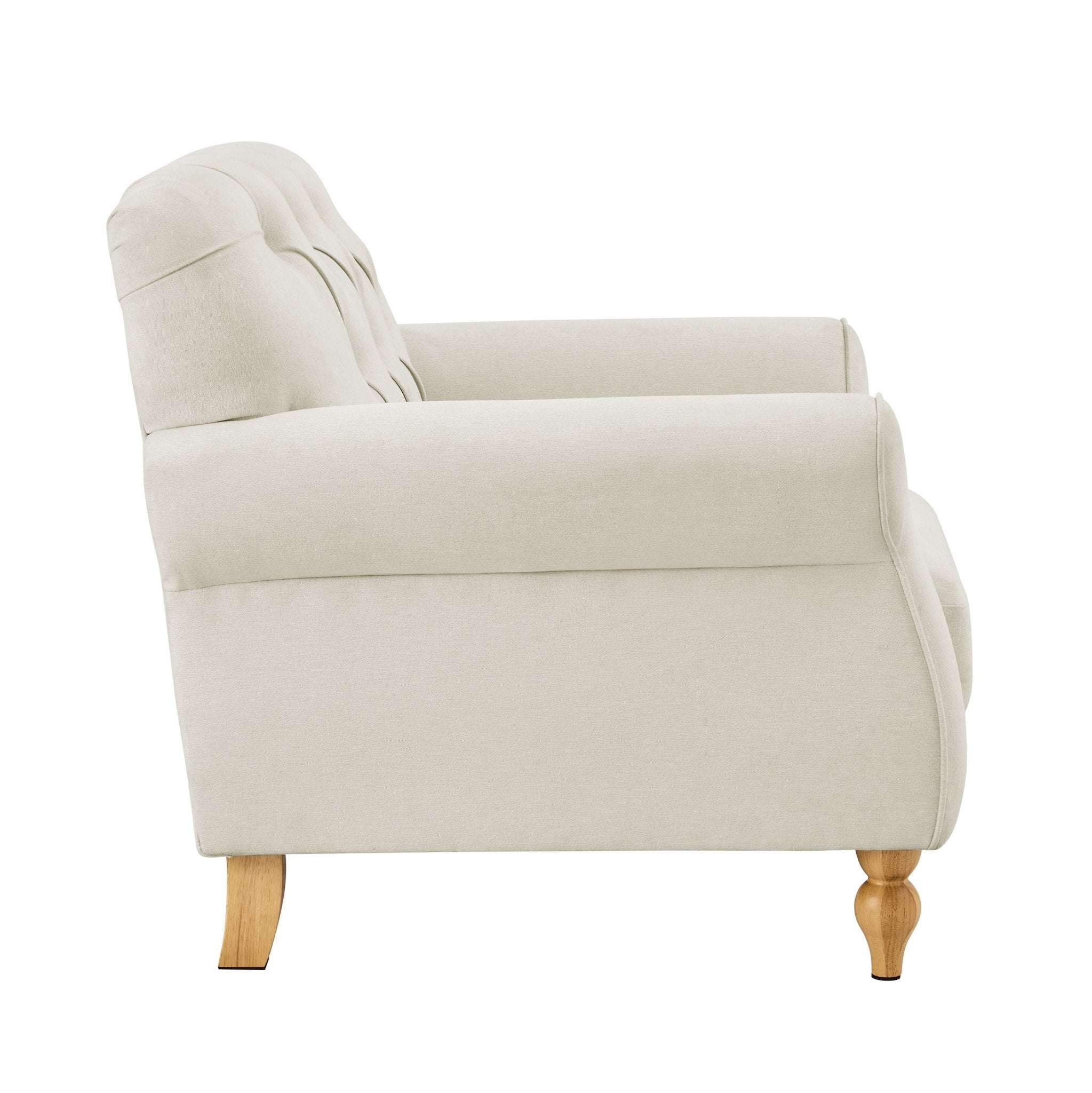 Hebden Armchair - Cream Linen
