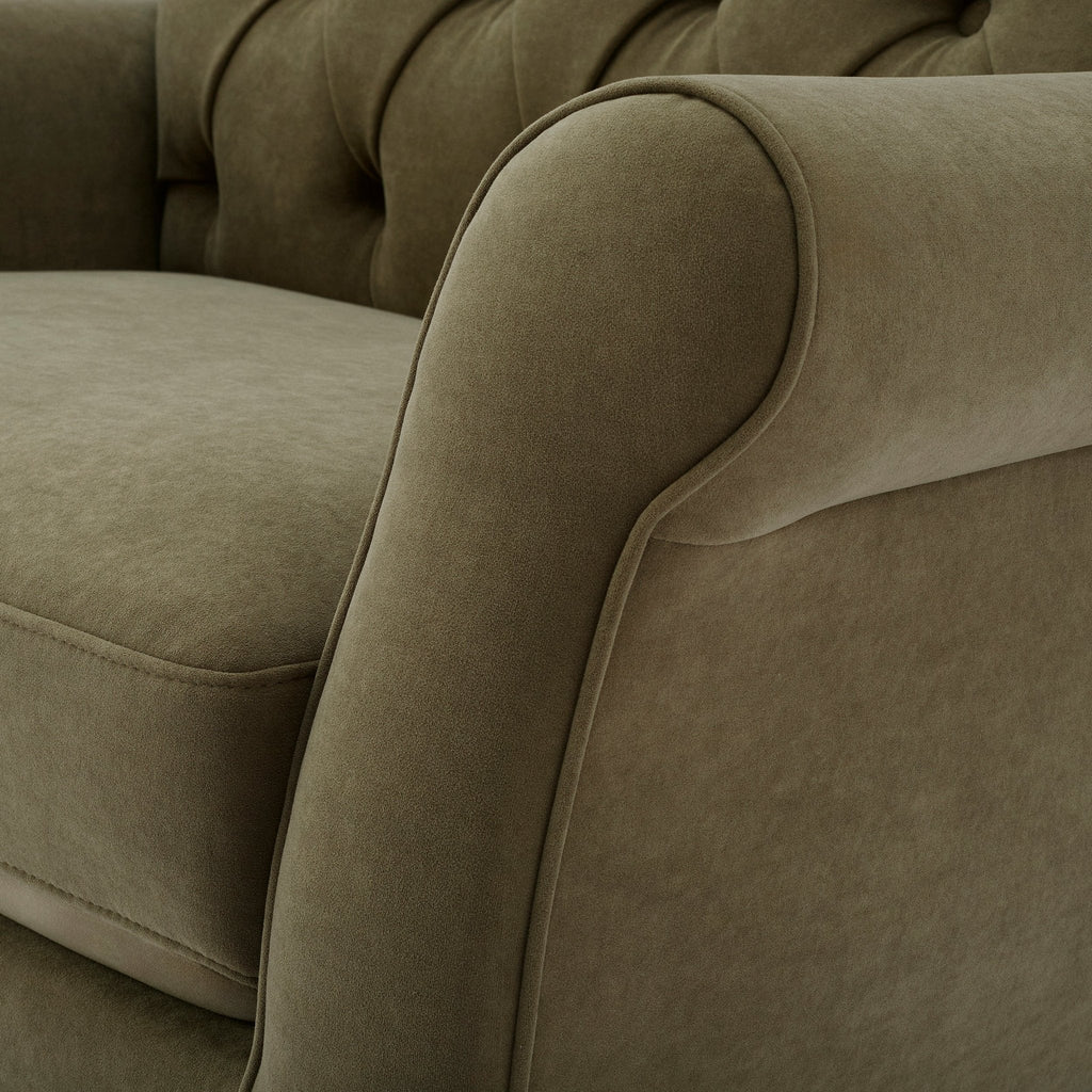 Hebden Loveseat - Olive Green