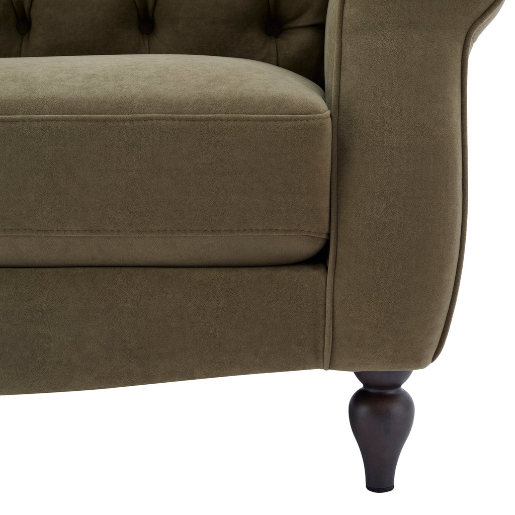 Hebden Loveseat - Olive Green