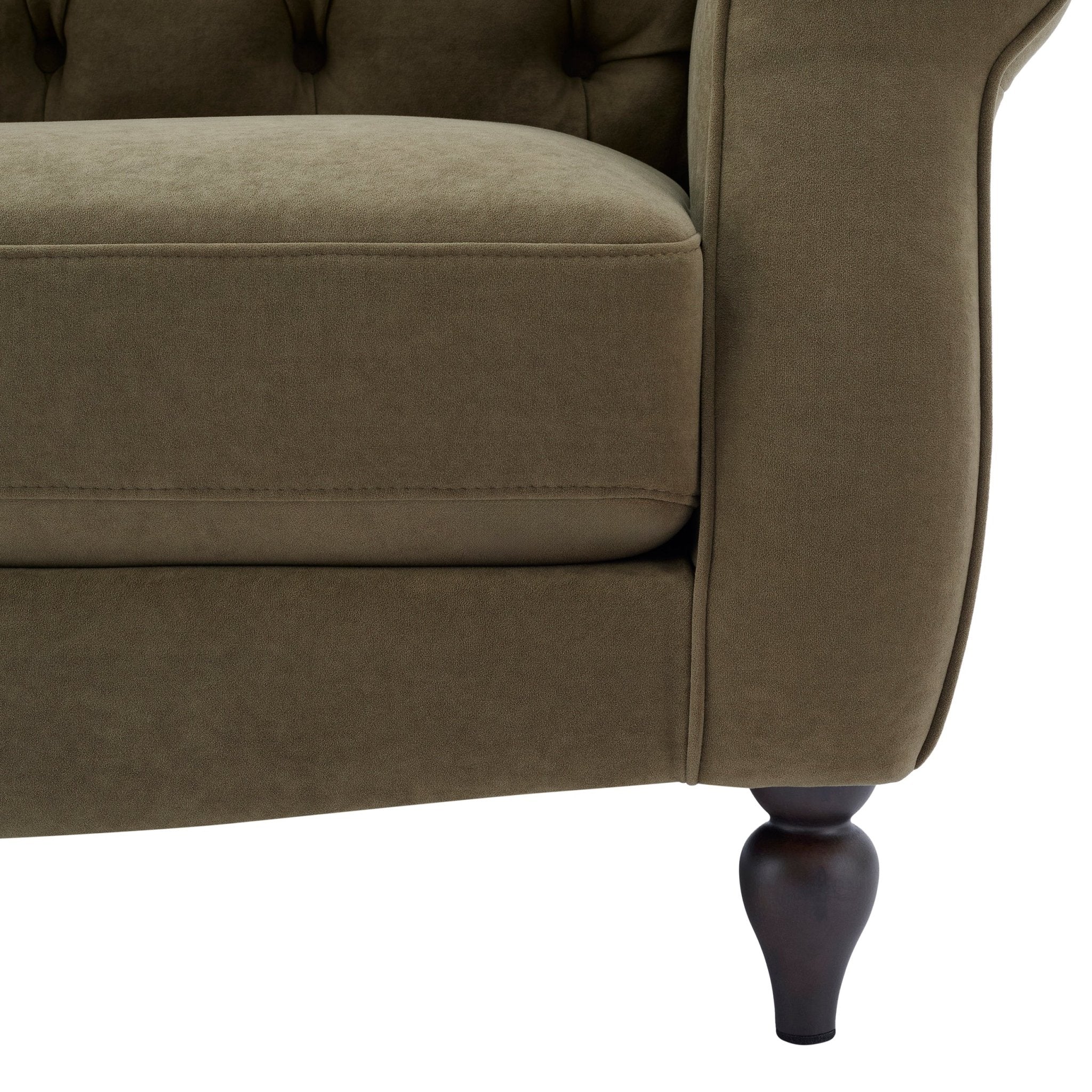 Hebden Loveseat - Olive Green