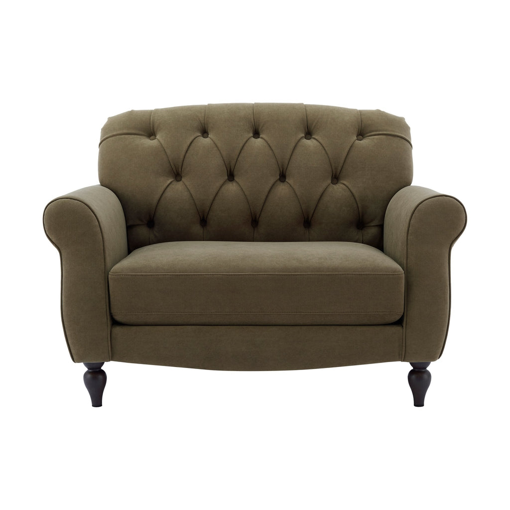Hebden Loveseat - Olive Green