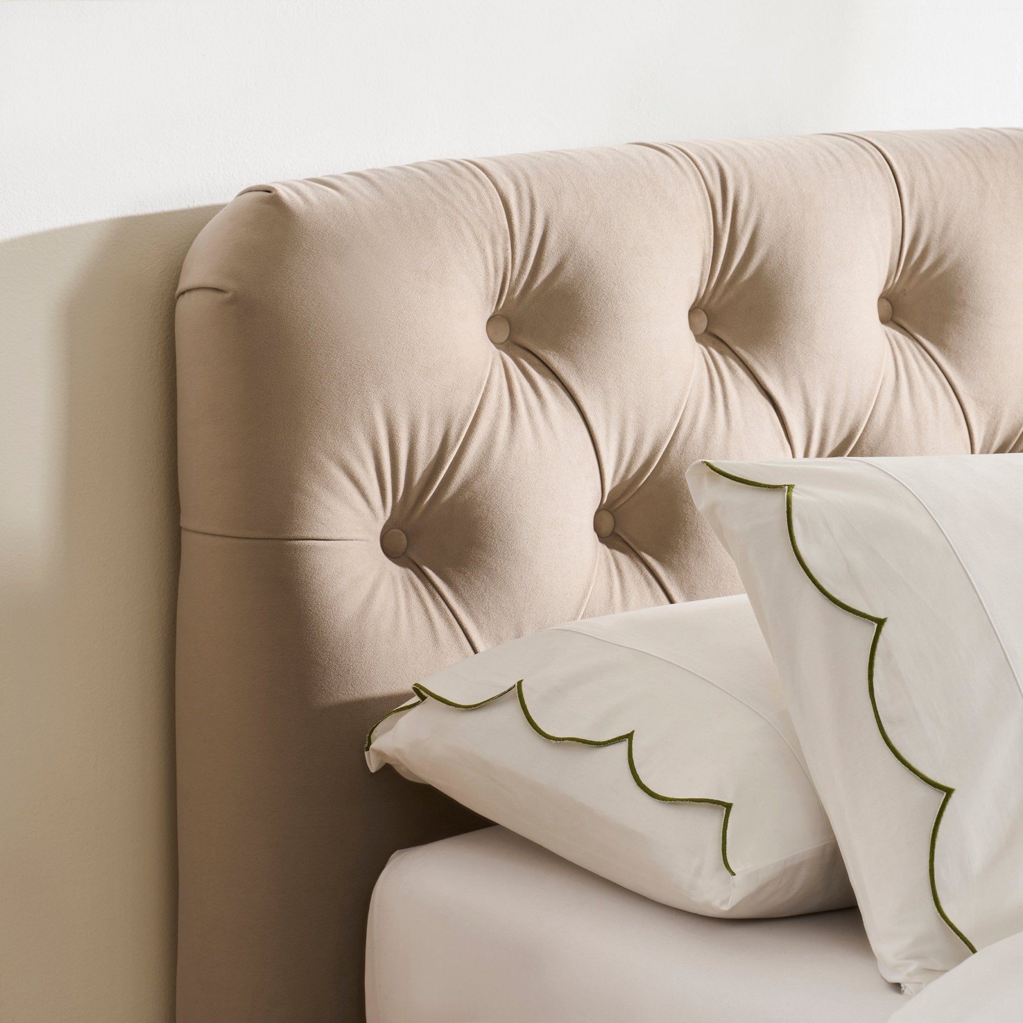 Hebden Ottoman Storage Bed - Light Taupe