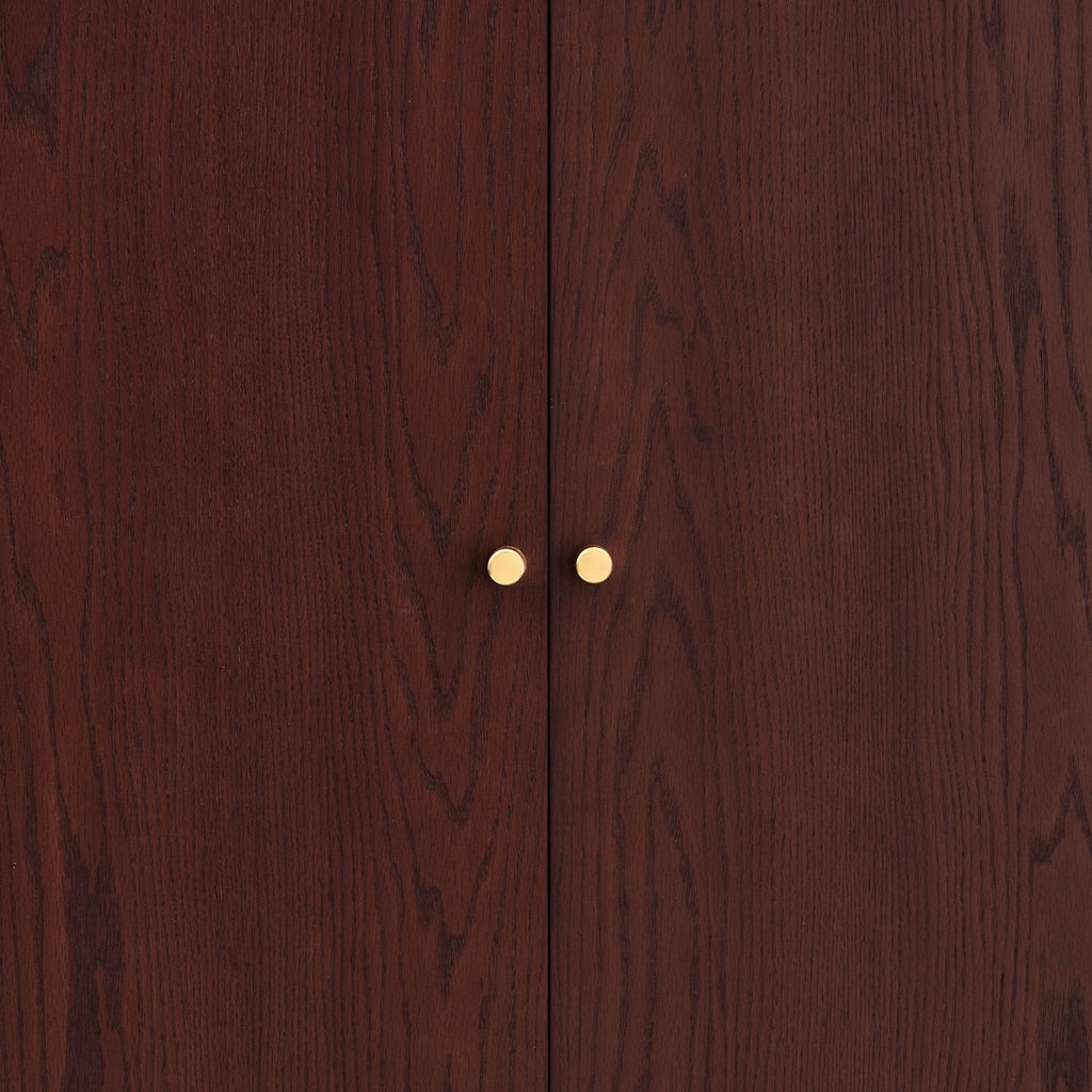 Heidi Oak 2 Door Wardrobe - Cherry Wood