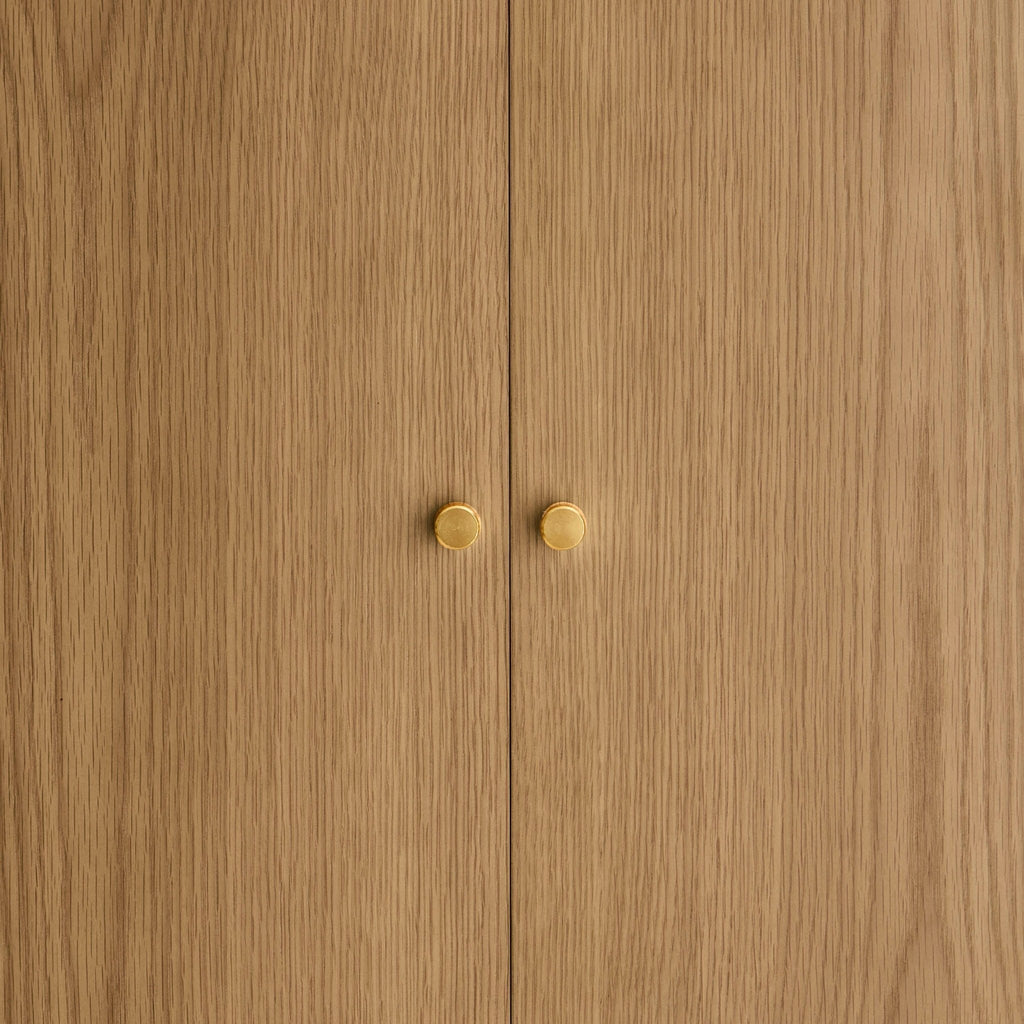 Heidi Oak 2 Door Wardrobe - Light Wood