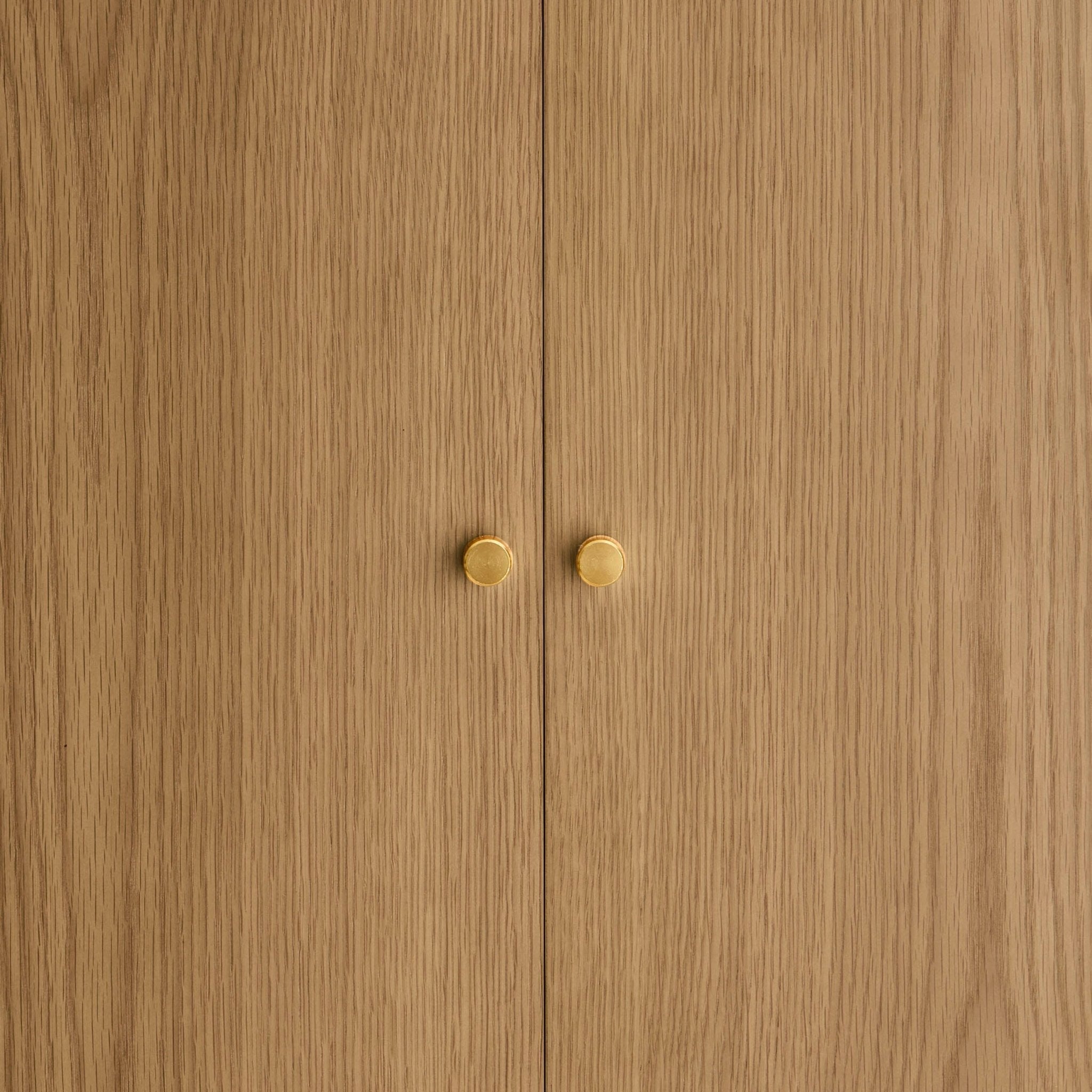 Heidi Oak 2 Door Wardrobe - Light Wood