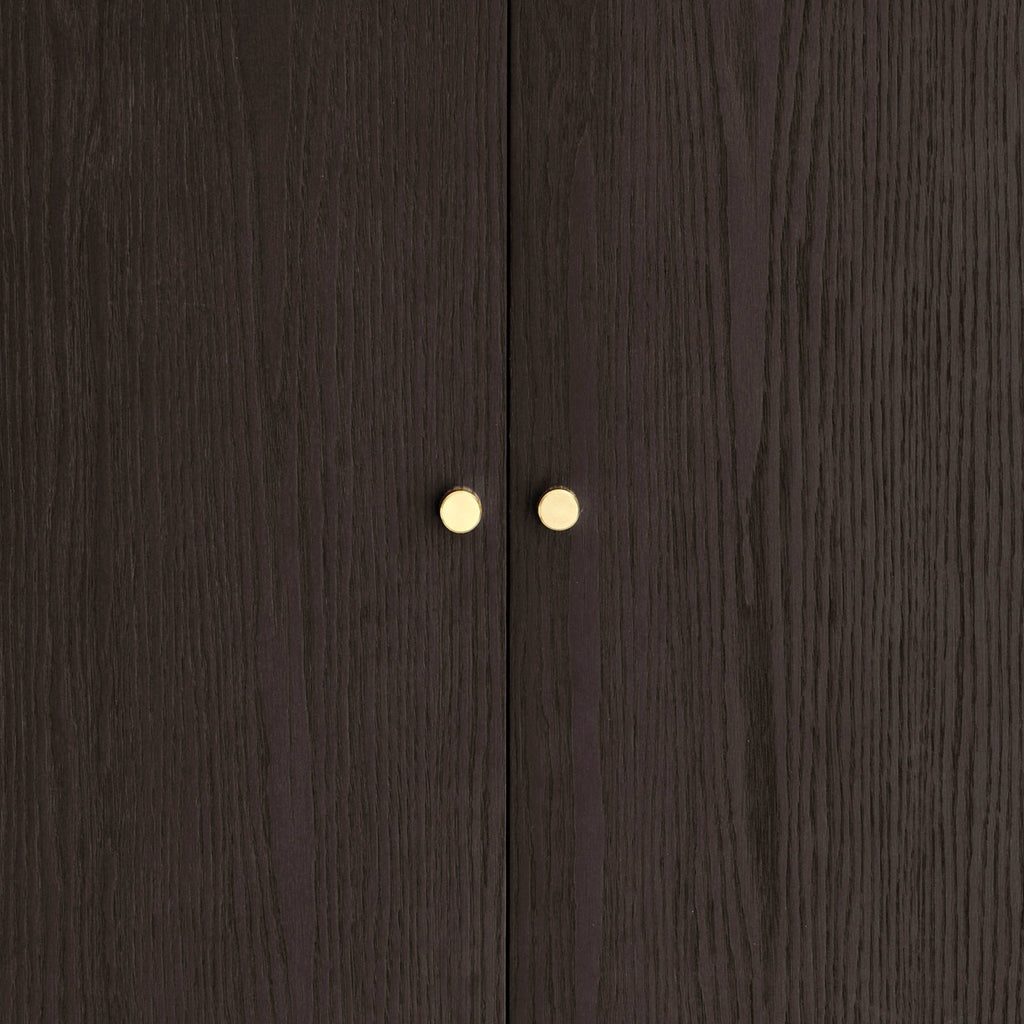 Heidi Oak 2 Door Wardrobe - Walnut