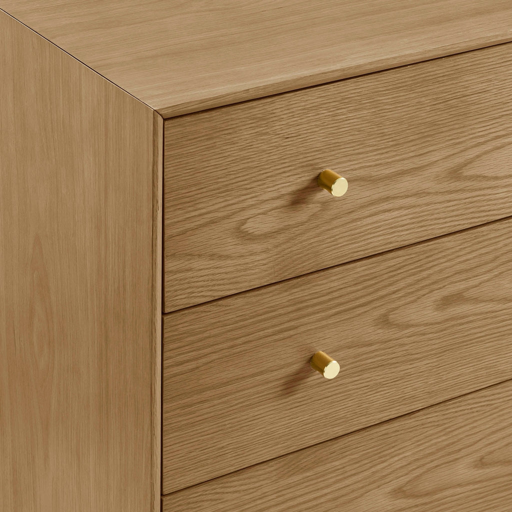Heidi Oak 3 Drawer Chest - Light Wood